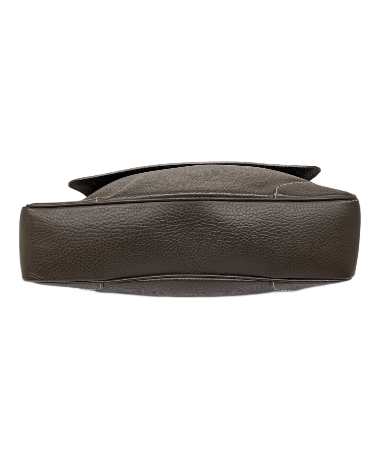 中古・古着通販】dunhill (ダンヒル) レザーメッセンジャーバッグ 中古・古着通販】dunhill (ダンヒル) レザーメッセンジャーバッグ