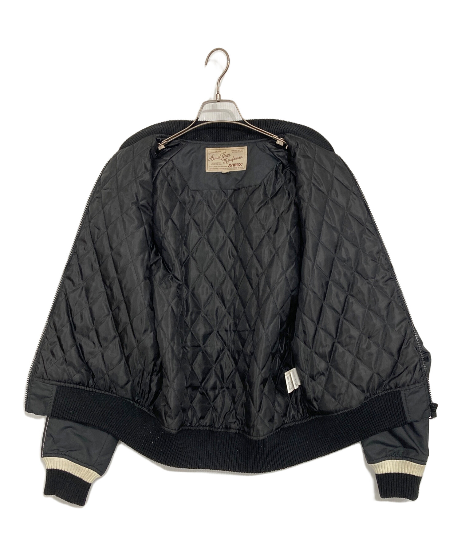中古・古着通販】AVIREX (アヴィレックス) スカジャン ブラック サイズ