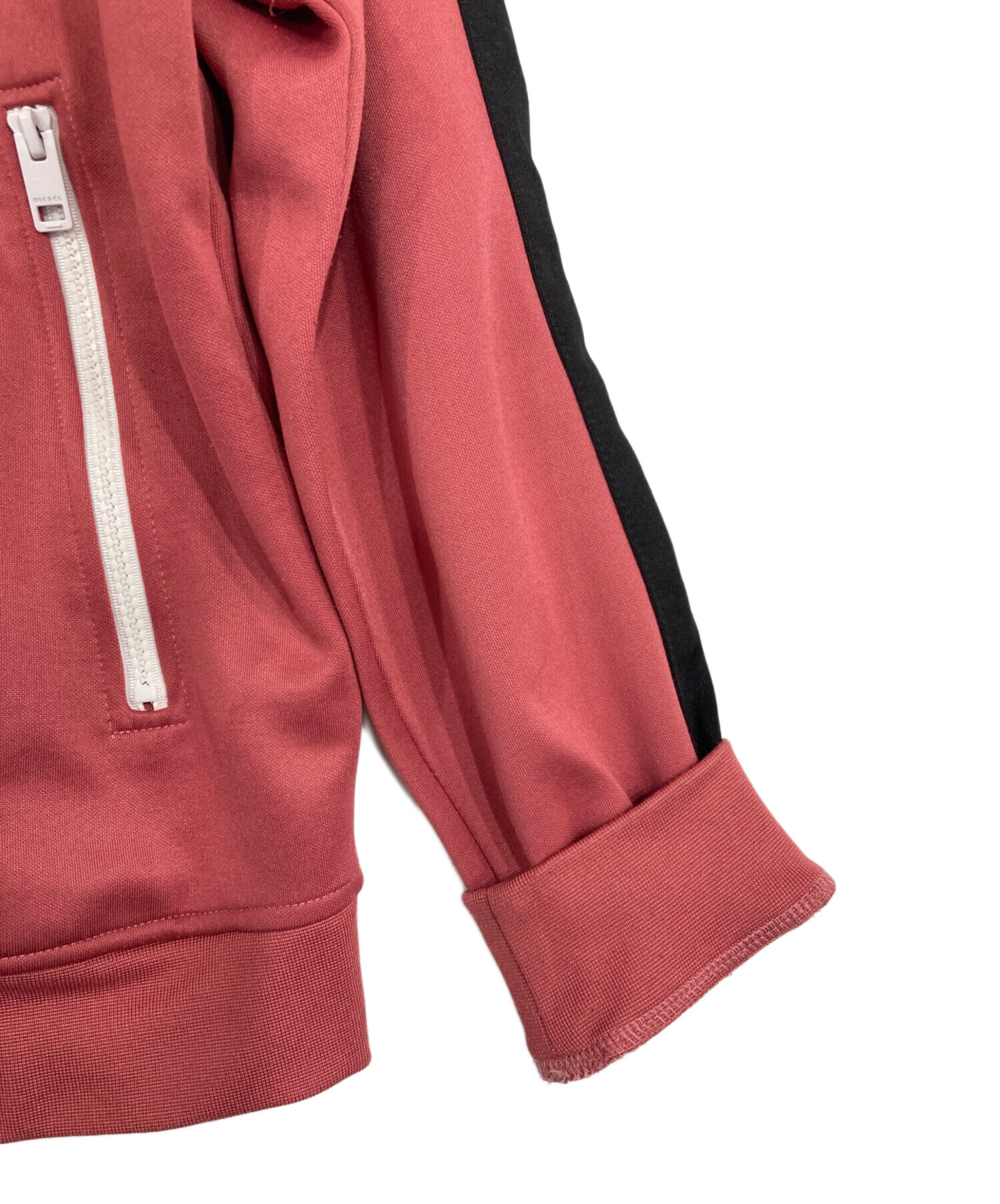 DIESEL トラックジャケット Mサイズ 中古・古着通販】DIESEL (ディーゼル) トラックジャケット ピンク