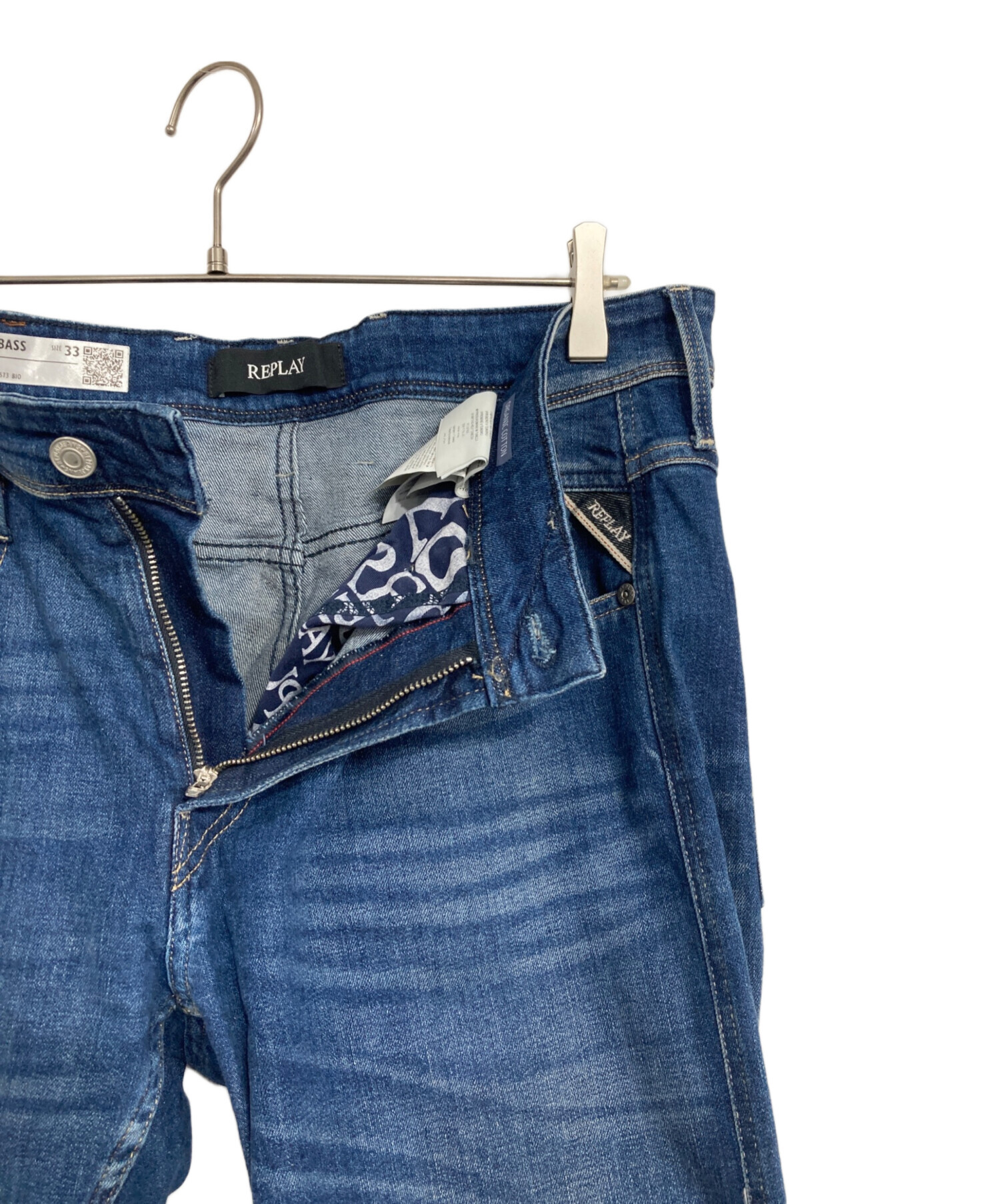 中古・古着通販】REPLAY (リプレイ) デニムパンツ インディゴ サイズ