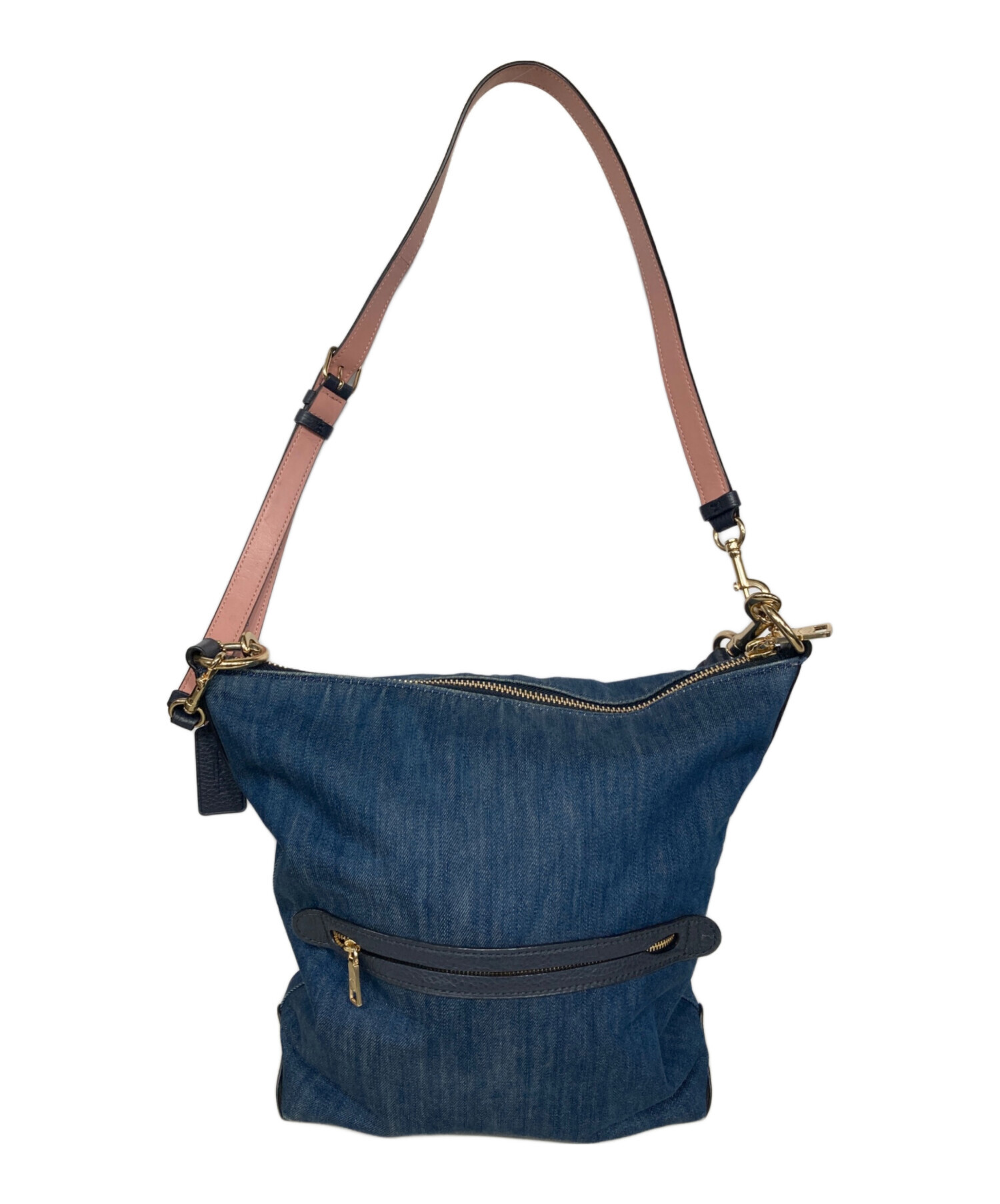 中古・古着通販】COACH (コーチ) 2WAYデニムショルダーバッグ 