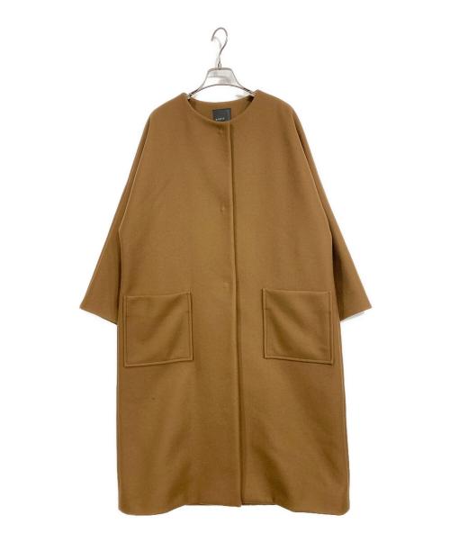 中古・古着通販】Noble (ノーブル) MANTECOミドルコート ブラウン