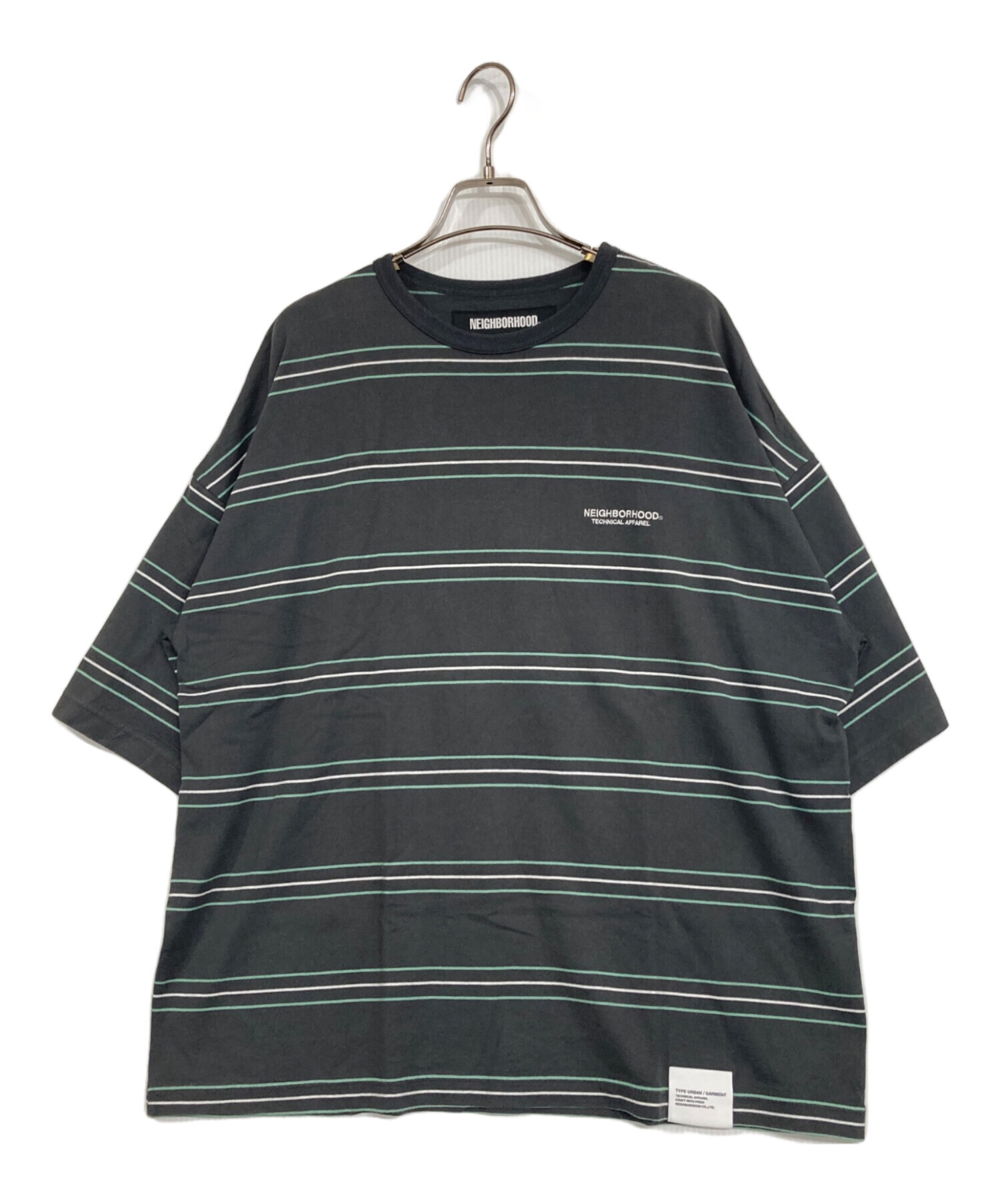 e*e様 NEIGHBORHOOD 中古・古着通販】NEIGHBORHOOD (ネイバーフッド) BORDER CREWNECK SS