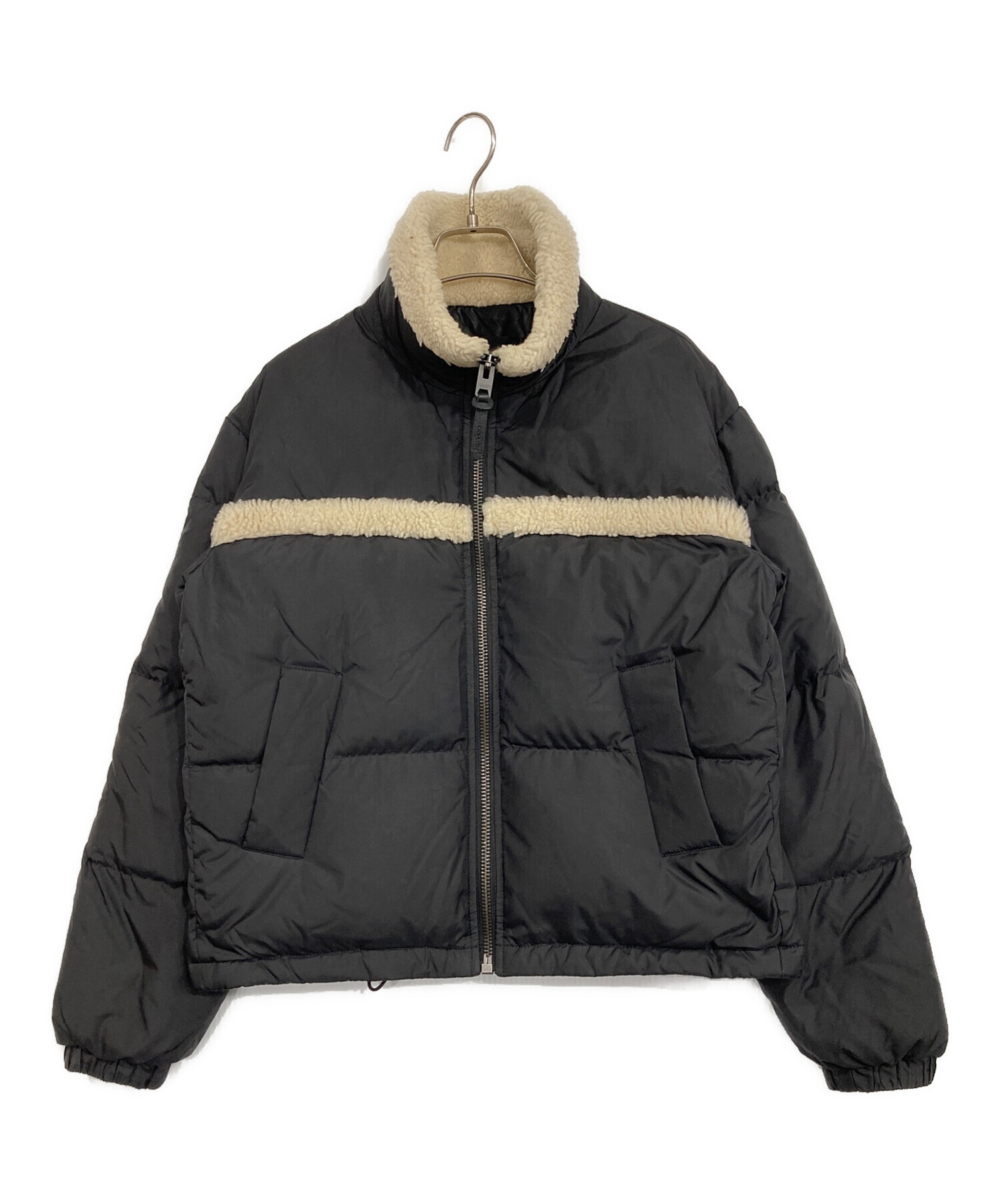 中古・古着通販】COACH (コーチ) ショートダウンジャケット ブラック 