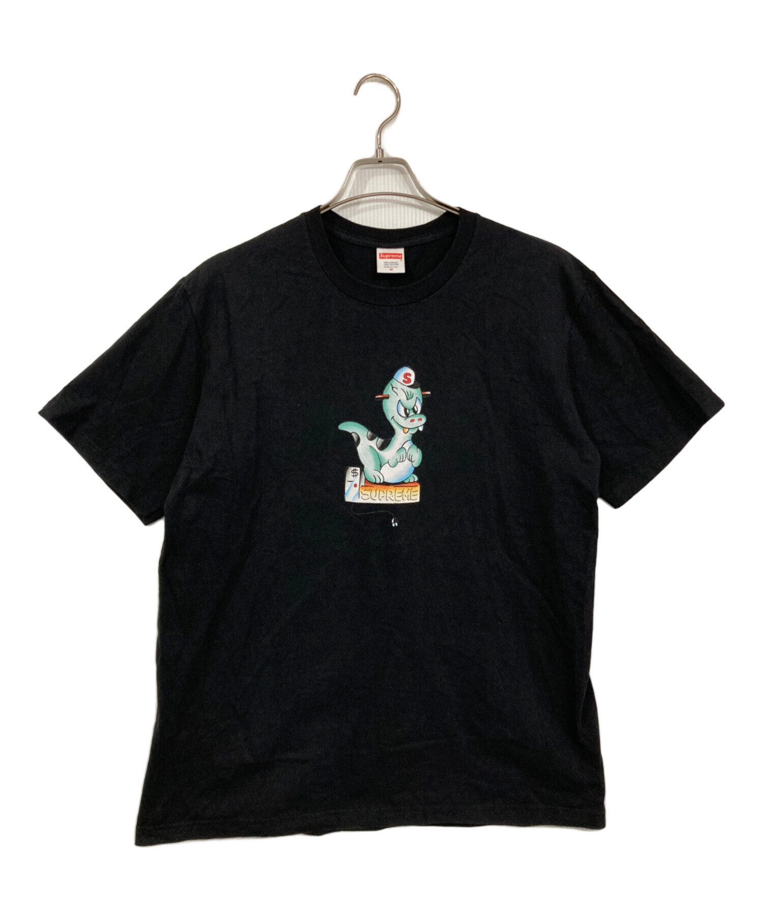 中古・古着通販】SUPREME (シュプリーム) Dinosaur Tee ブラック 