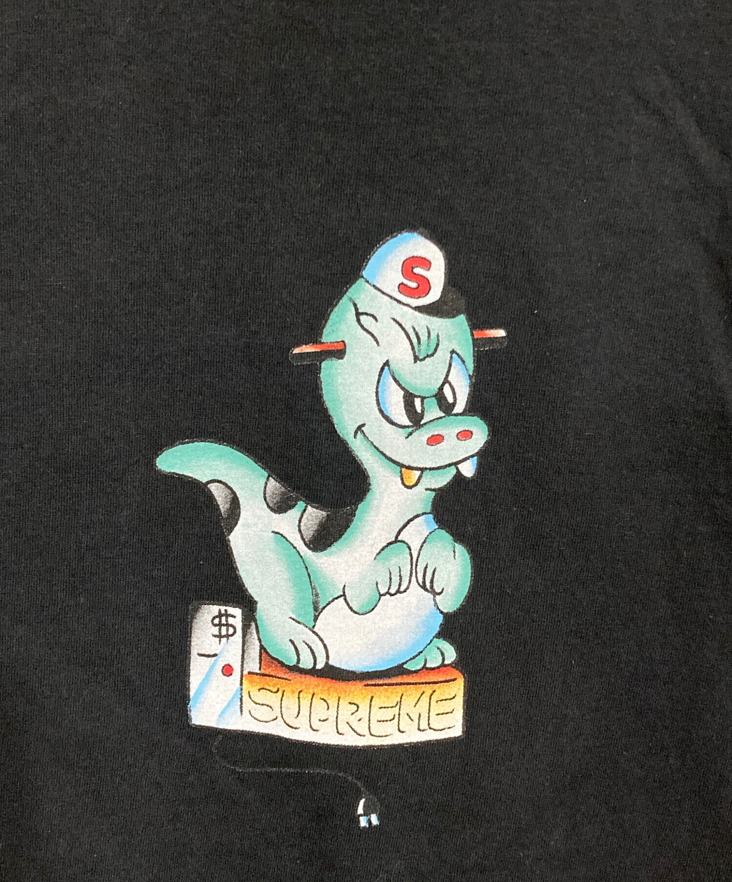 中古・古着通販】SUPREME (シュプリーム) Dinosaur Tee ブラック 