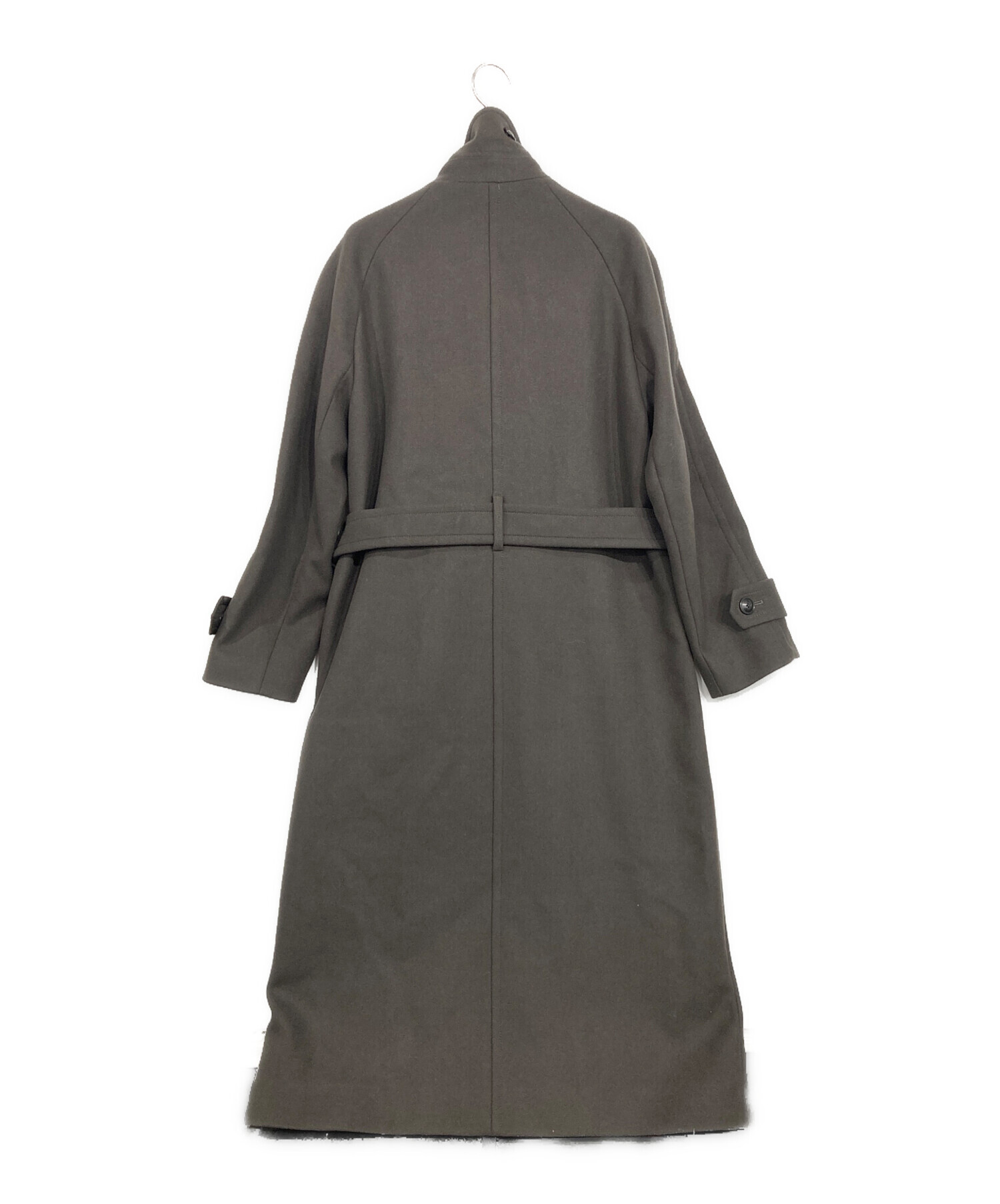 BEAUTY&YOUTHメルトンステンカラーベルトロングコート BEAUTY&YOUTH UNITED ARROWS（ビューティーアンドユースユナイテッド