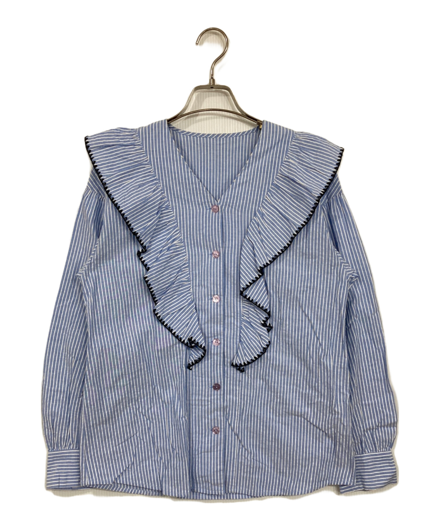 中古】未使用品 ジャスグリッティー JUSGLITTY 24AW ヴェールラメ刺繍  