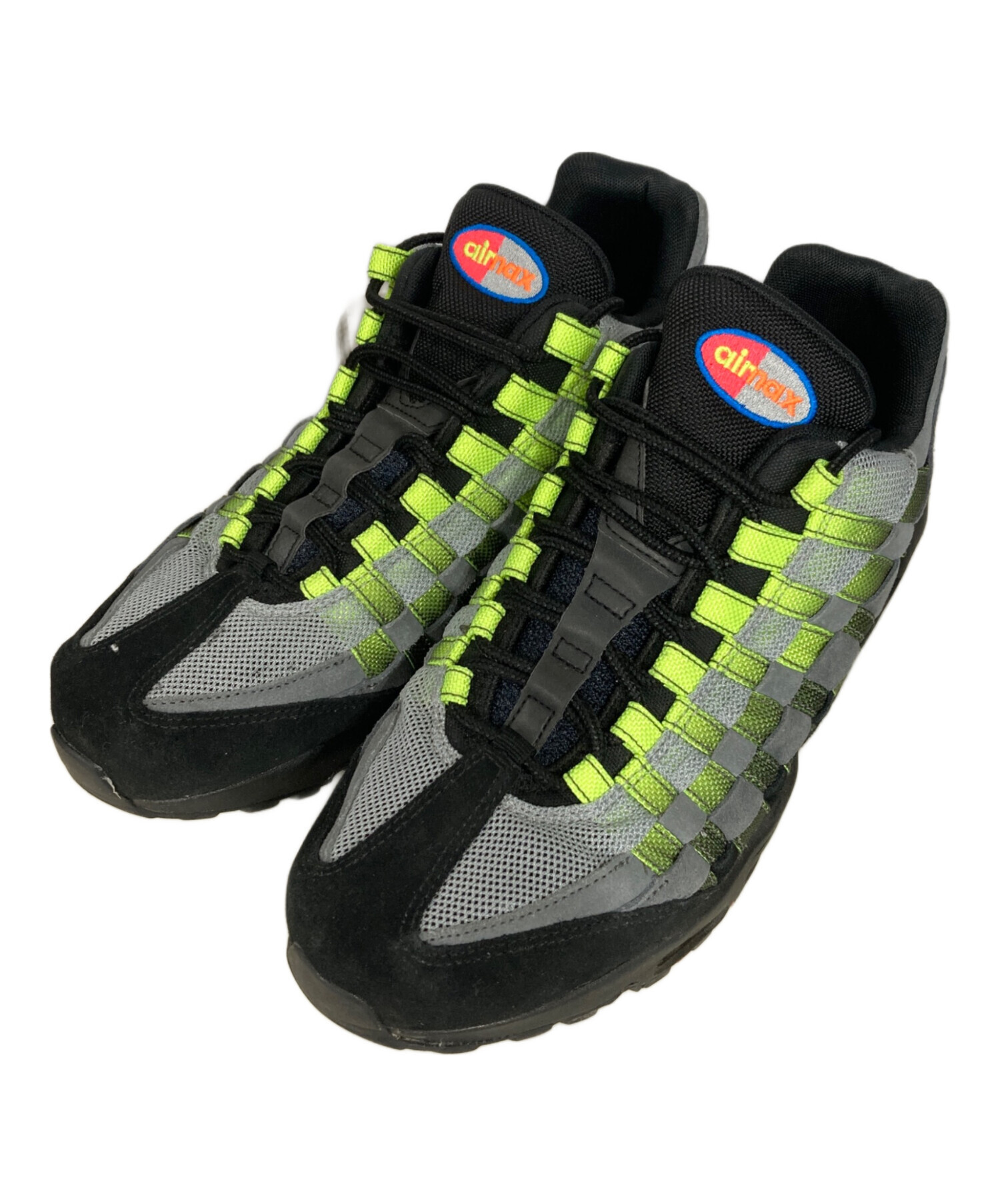 中古・古着通販】NIKE (ナイキ) Air Max 95 Woven ブラック×イエロー 