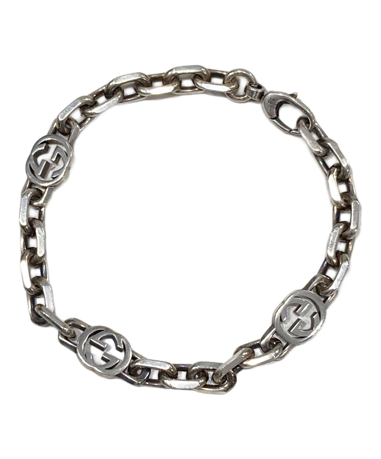中古・古着通販】GUCCI (グッチ) インターロッキングGチェーン 