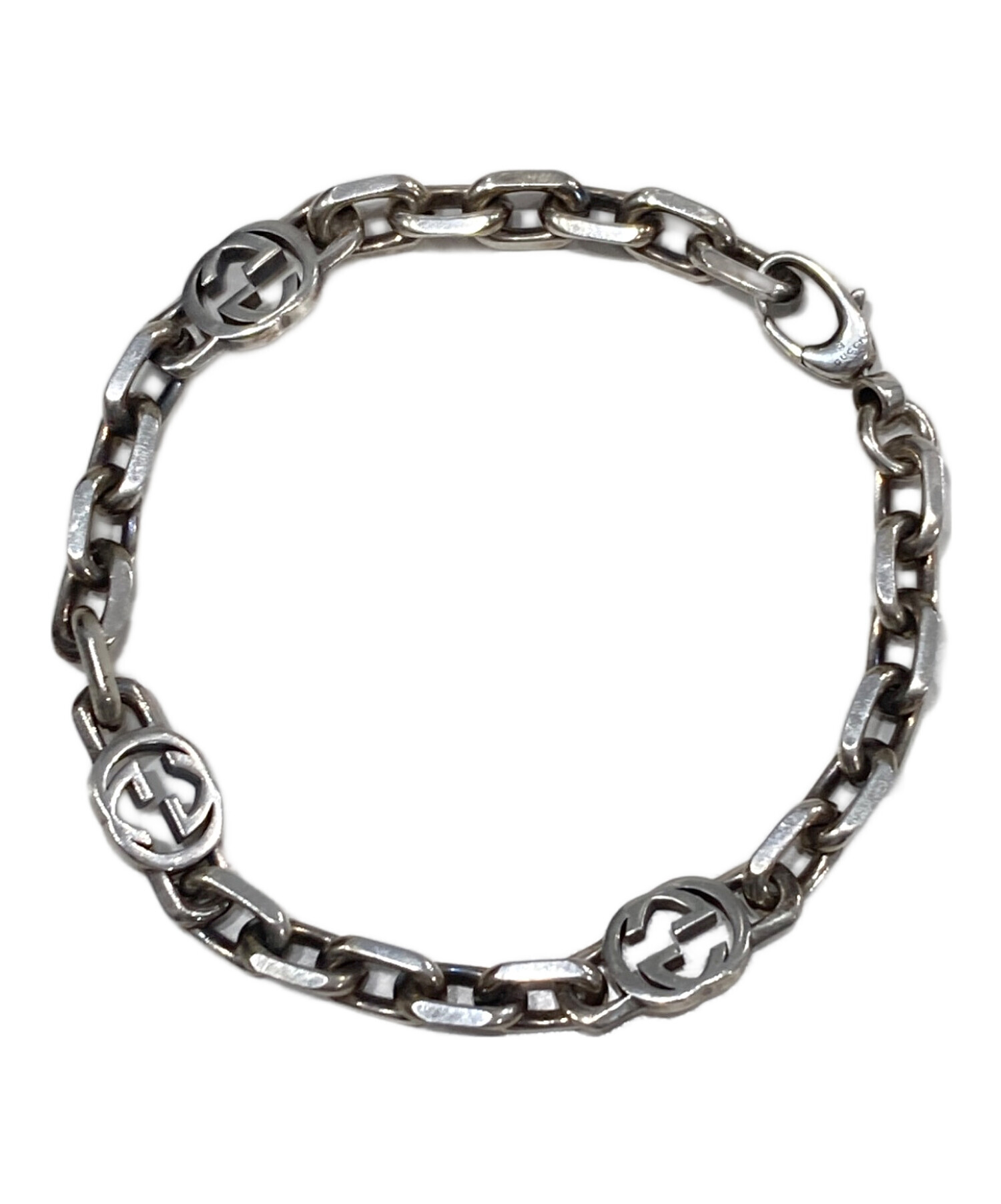 中古・古着通販】GUCCI (グッチ) インターロッキングGチェーン