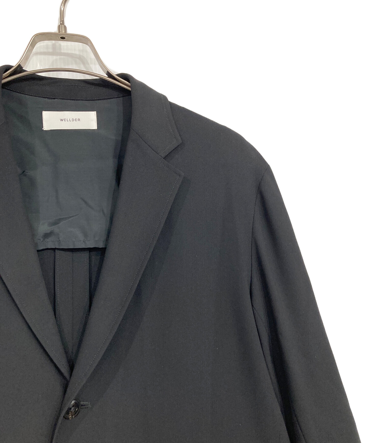 中古・古着通販】WELLDER (ウェルダー) Boxy Jacket ブラック サイズ:3