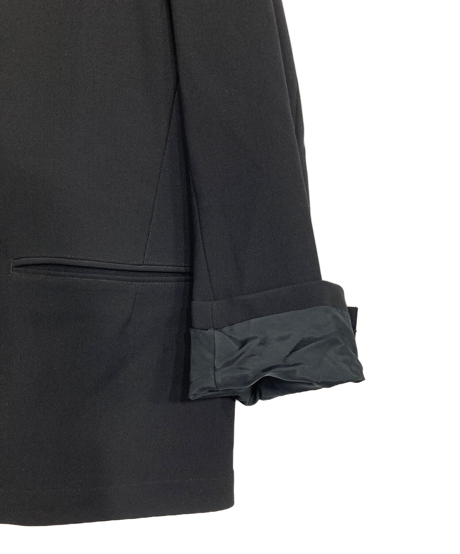 中古・古着通販】WELLDER (ウェルダー) Boxy Jacket ブラック サイズ:3