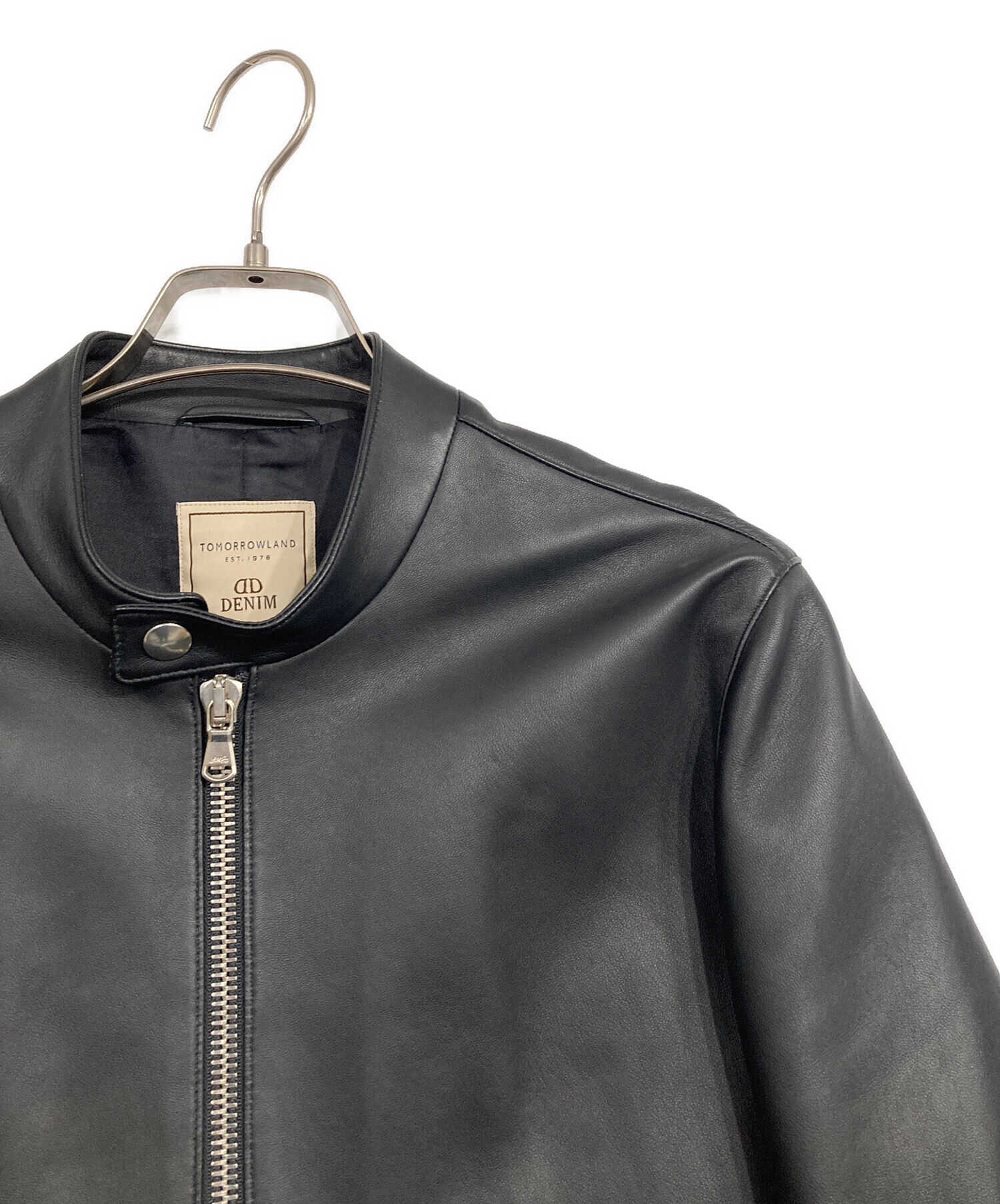 中古・古着通販】TOMORROW LAND (トゥモローランド) DENIM leather