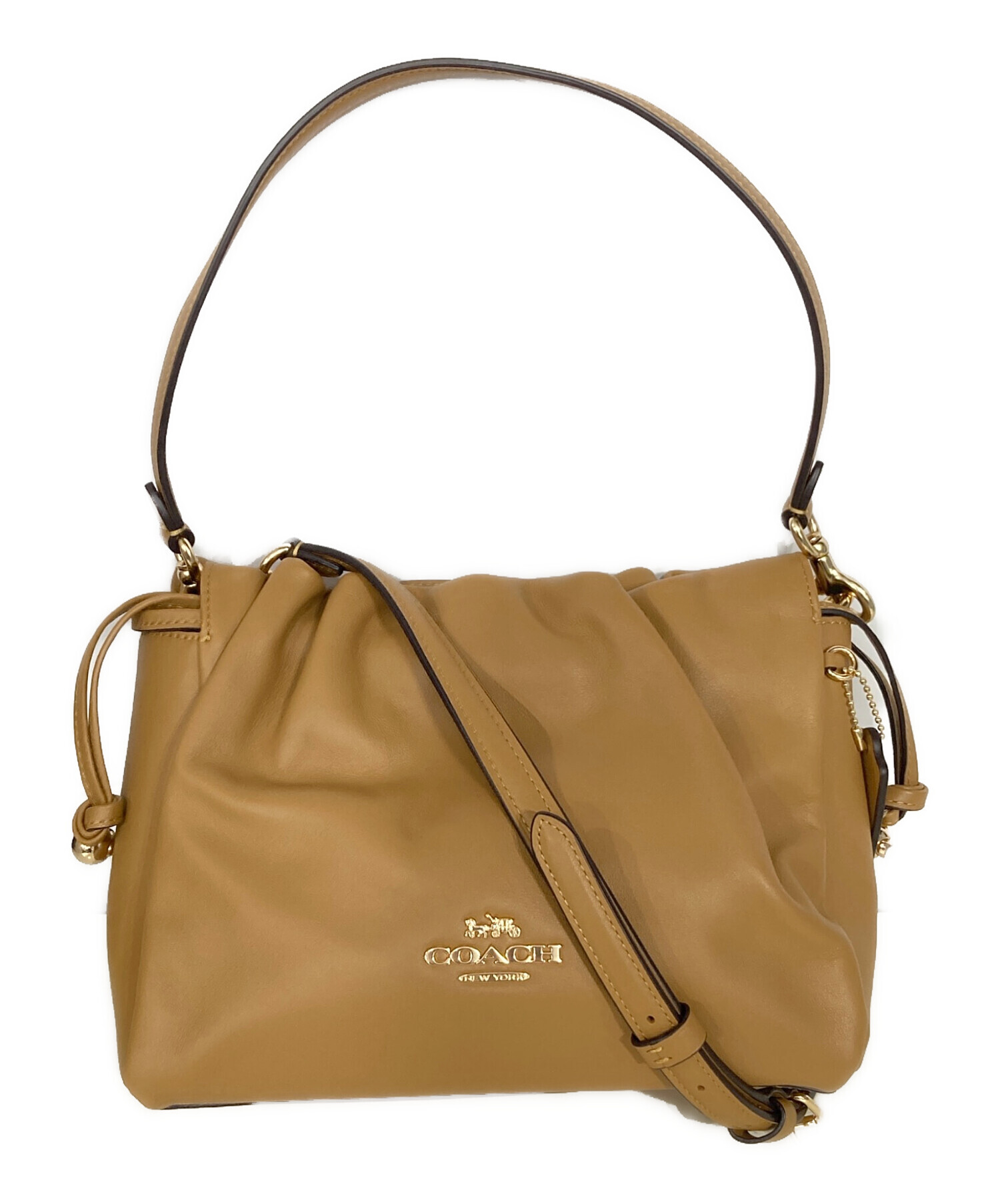 中古・古着通販】COACH (コーチ) フェイ ドローストリング バッグ