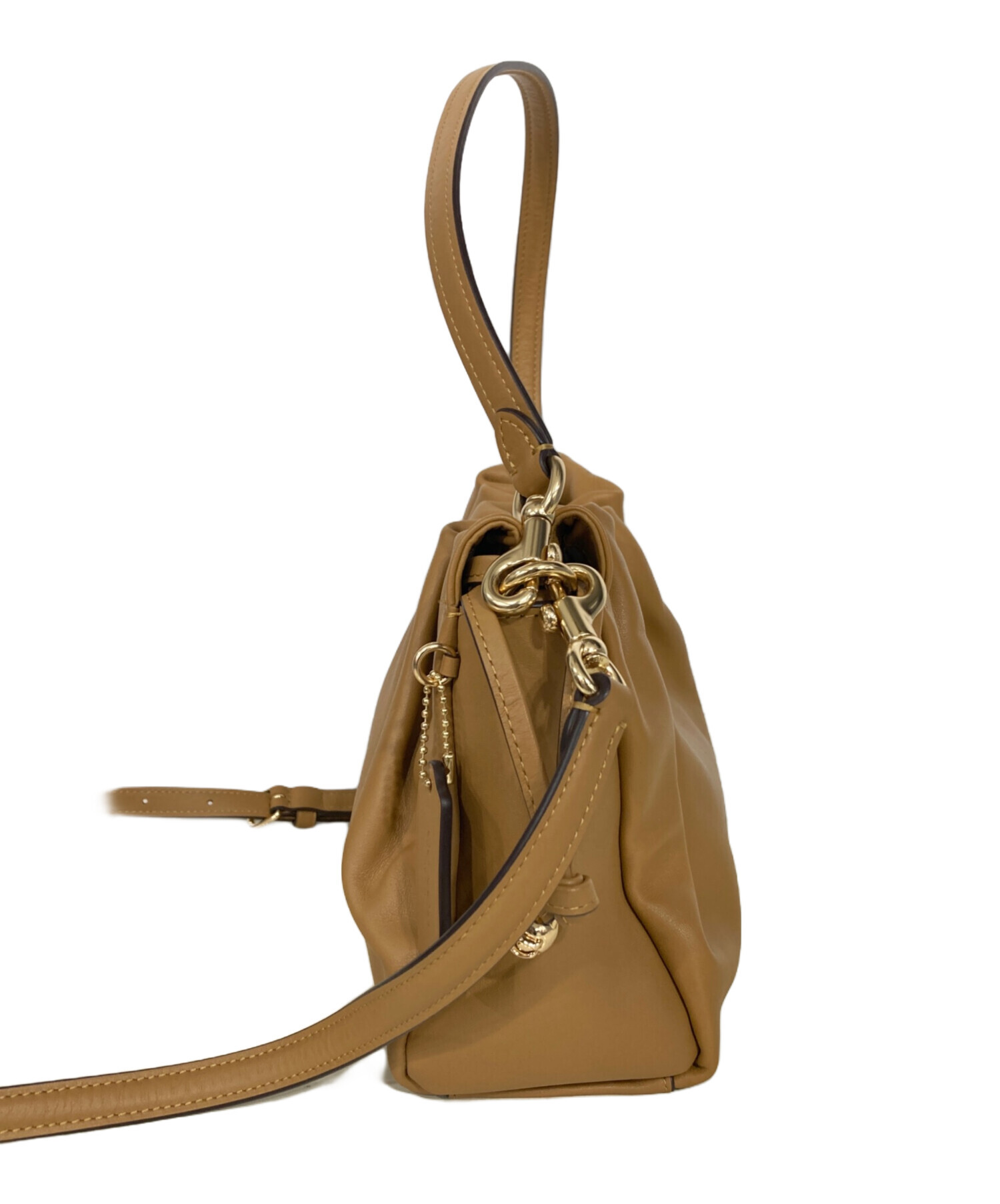 中古・古着通販】COACH (コーチ) フェイ ドローストリング バッグ