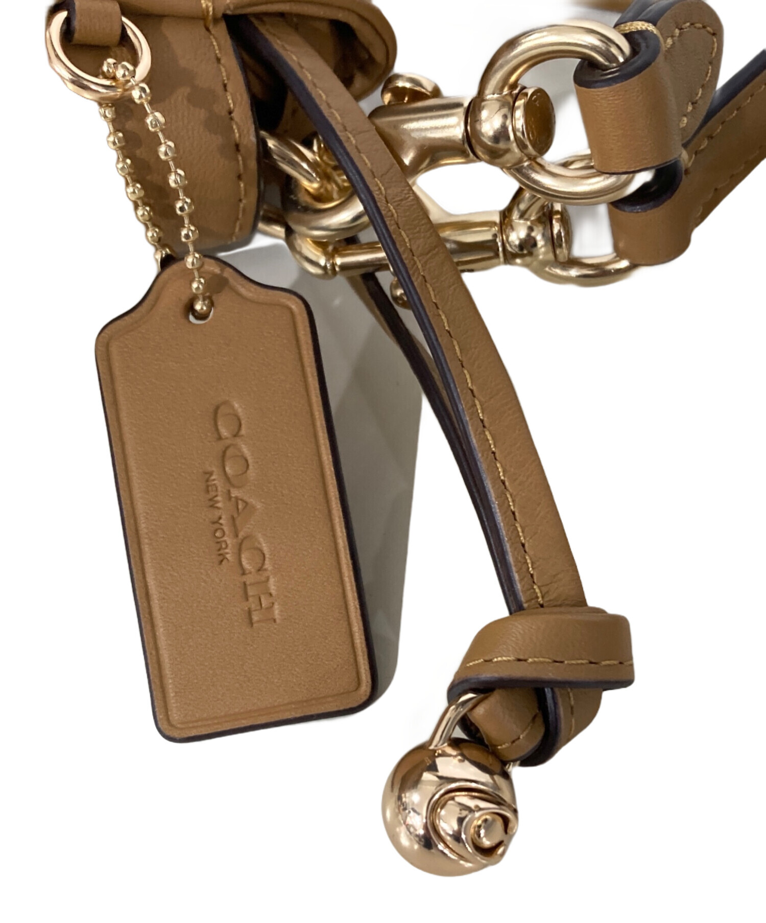 中古・古着通販】COACH (コーチ) フェイ ドローストリング 中古・古着通販】COACH (コーチ) フェイ ドローストリング