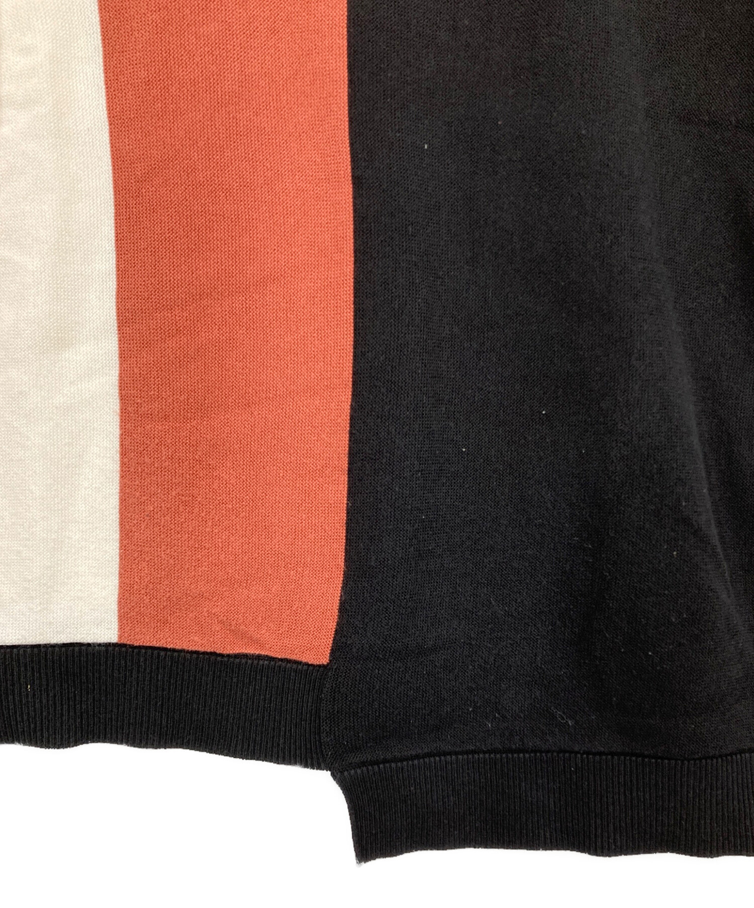 中古・古着通販】CULLNI (クルニ) アシンメトリーニット ブラック