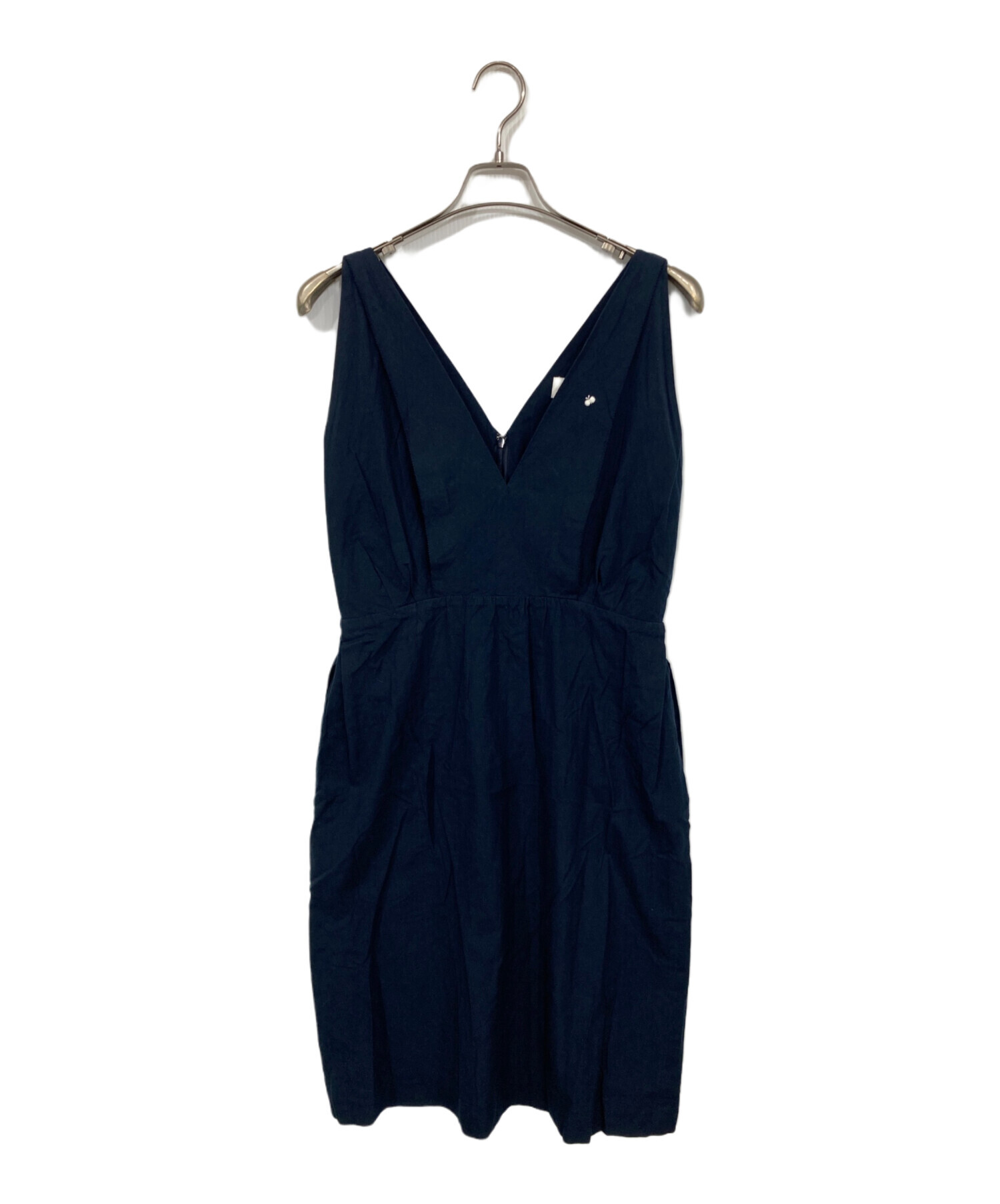 中古・古着通販】mini perhonen (ミナ ペルホネン) choucho刺繍Vネック