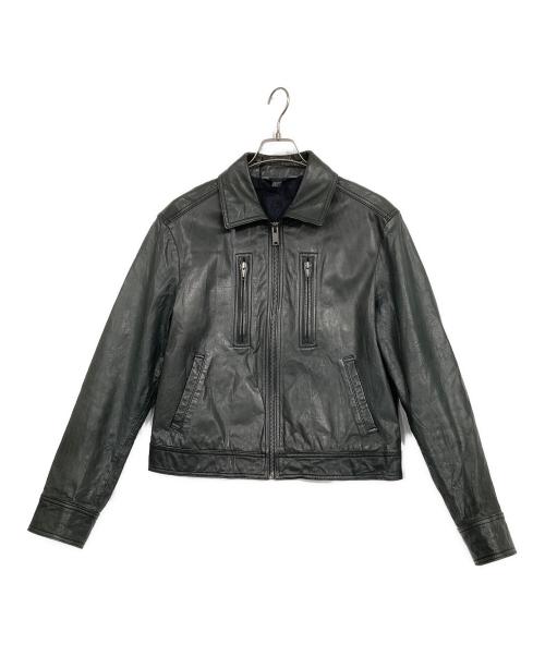 【未使用】ラムレザージャケットDKNY 4(ML) 中古・古着通販】DKNY (ダナキャランニューヨーク) バッファローレザー