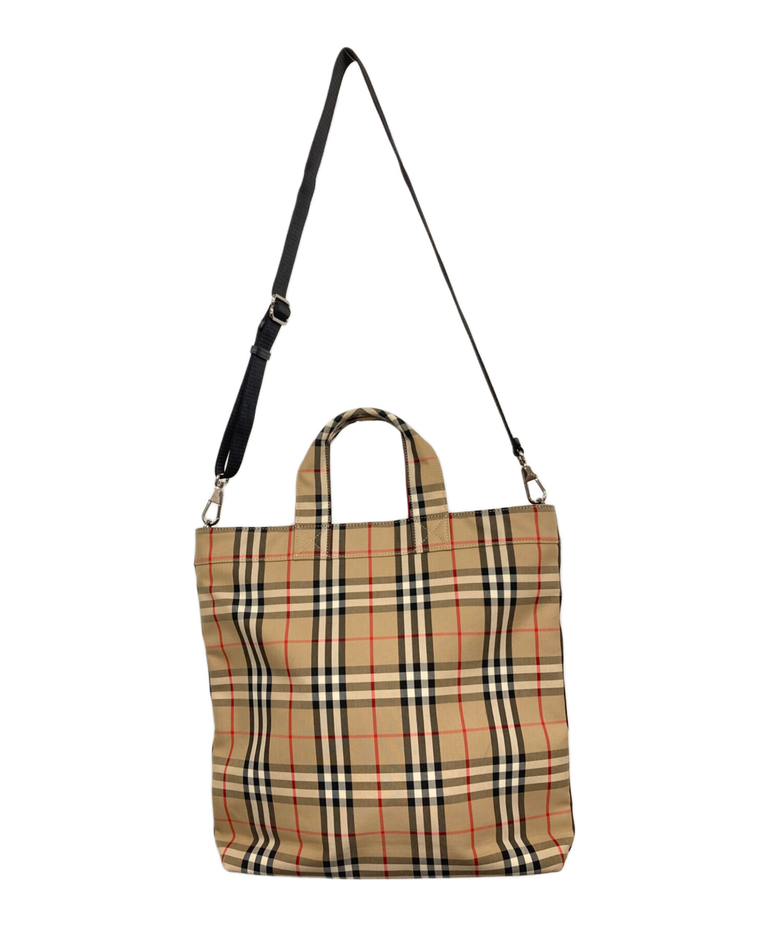 BURBERRY ベージュ 2wayトートバッグ 【公式通販】