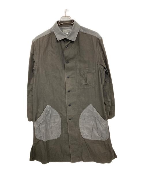美品 ヨウジヤマモトプールオム リネン100% 長袖シャツ ロング 24ss 中古・古着通販】Yohji Yamamoto pour homme (ヨウジヤマモト
