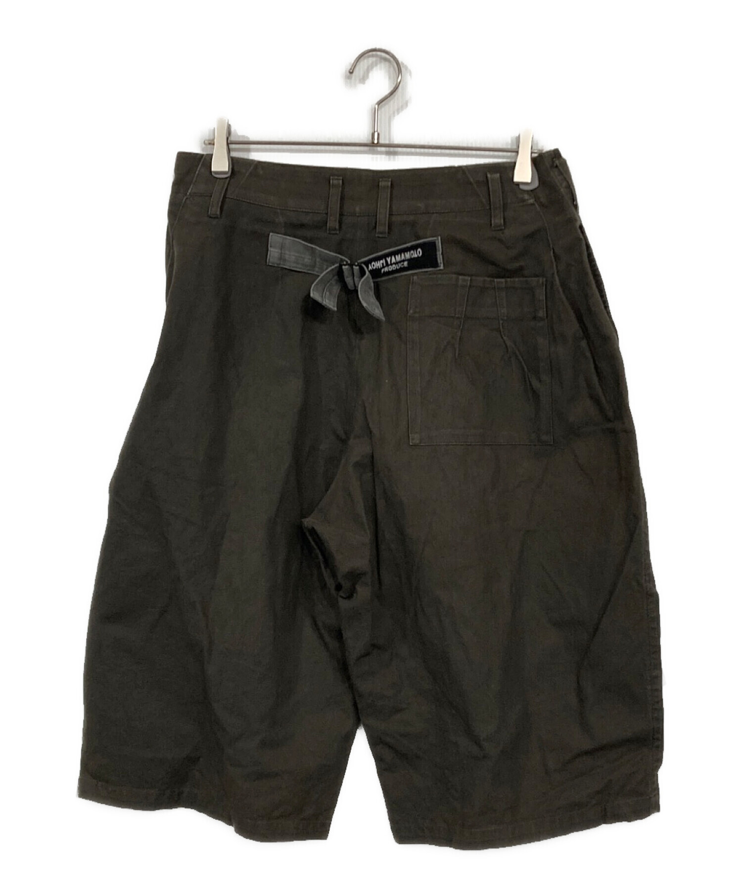 【新品未使用】ヨウジヤマモトプールオム　リンリネンパンツ　Size２ 中古・古着通販】Yohji Yamamoto pour homme (ヨウジヤマモト