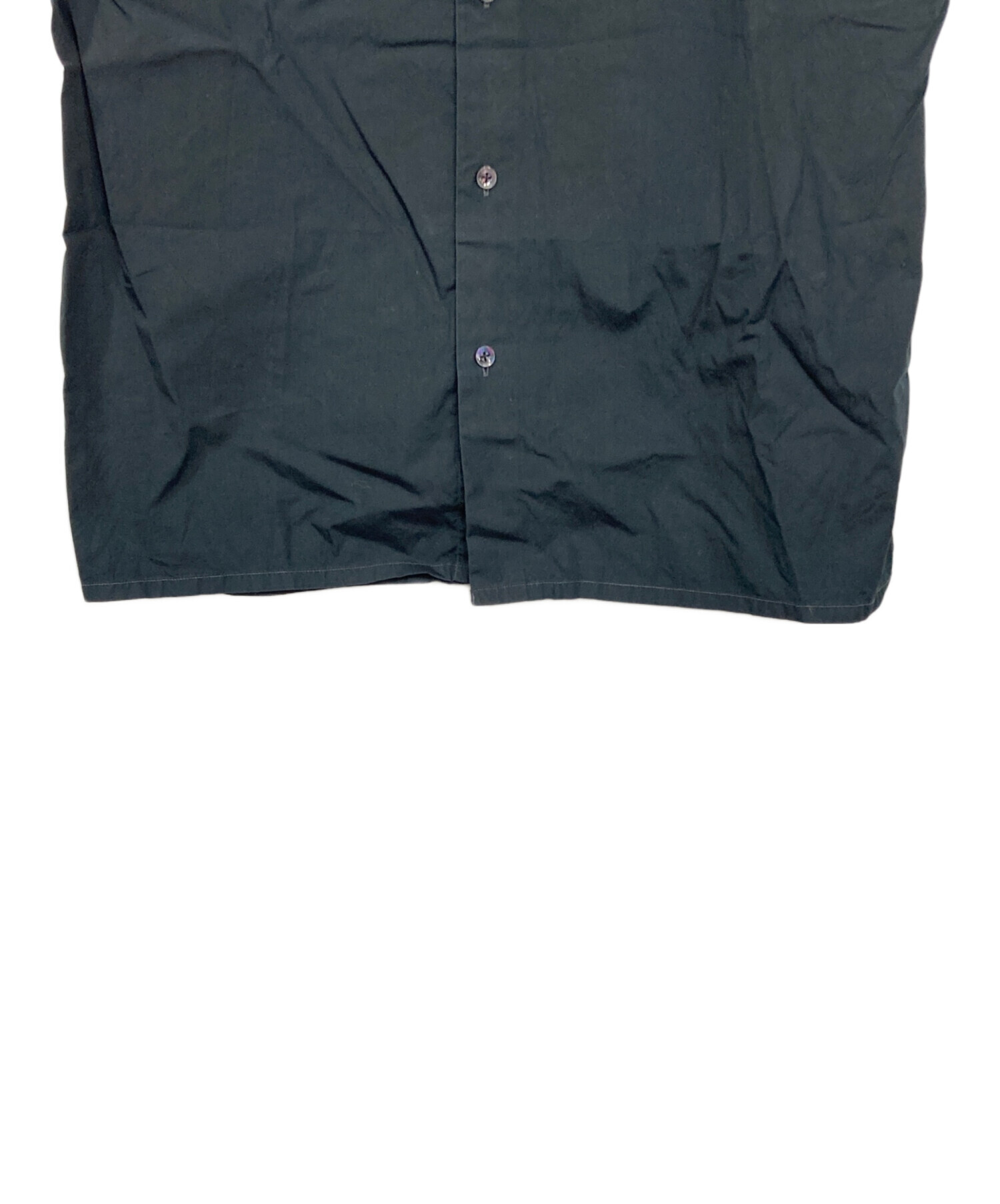 中古・古着通販】HERMES (エルメス) セリエボタン長袖シャツ ブラック