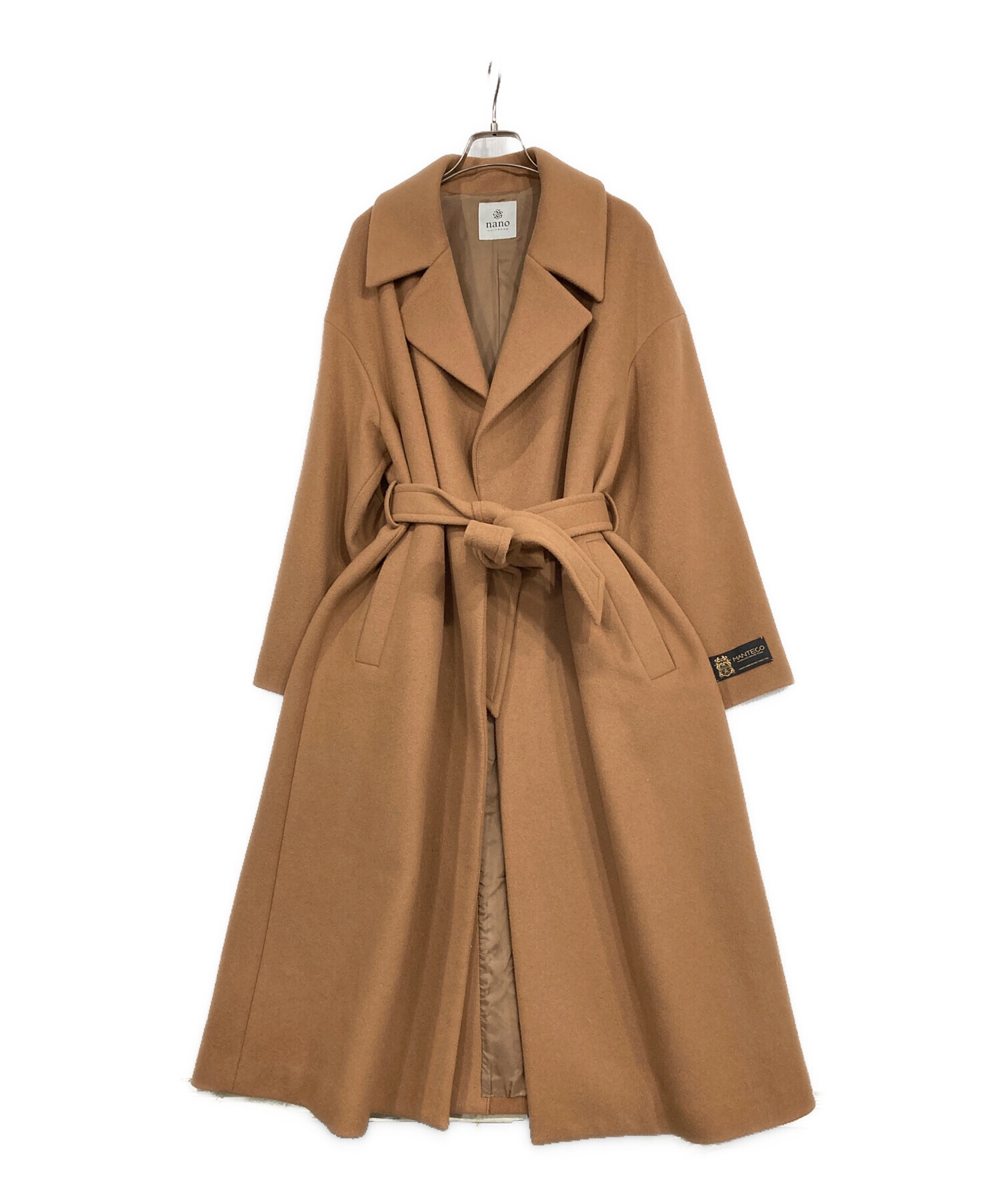 nano universe チェスターコート ブラウン L チェスターコート
