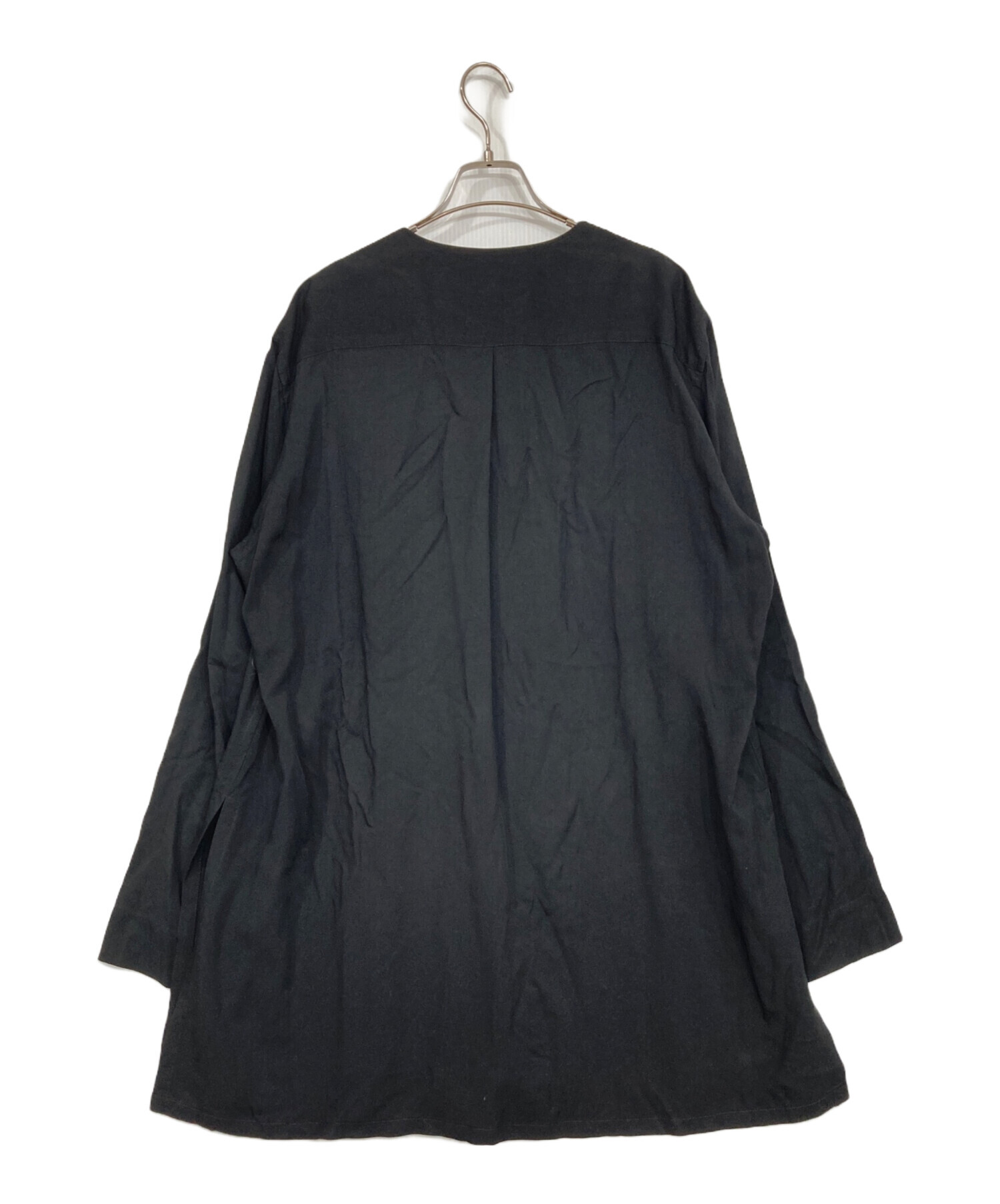 90s Yohji Yamamoto ヨウジヤマモト レーヨン ロングシャツ 中古・古着通販】Yohji Yamamoto pour homme (ヨウジヤマモト