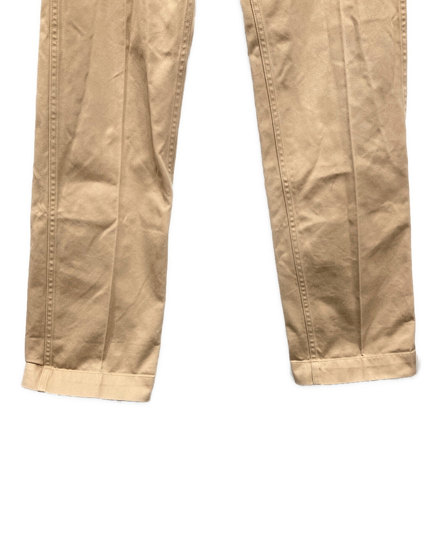 中古・古着通販】BUZZ RICKSON'S (バズリクソンズ) チノパン ベージュ