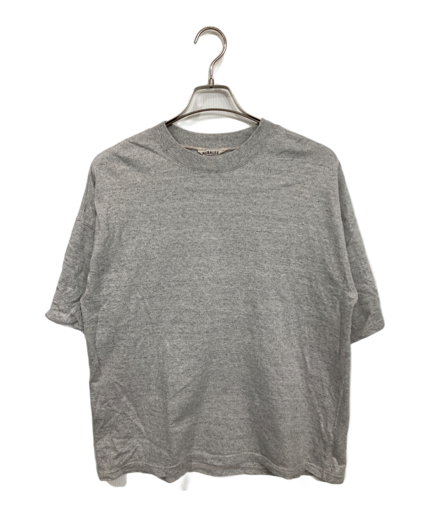 中古・古着通販】AURALEE (オーラリー) SOFT CORD BIG TEE グレー 