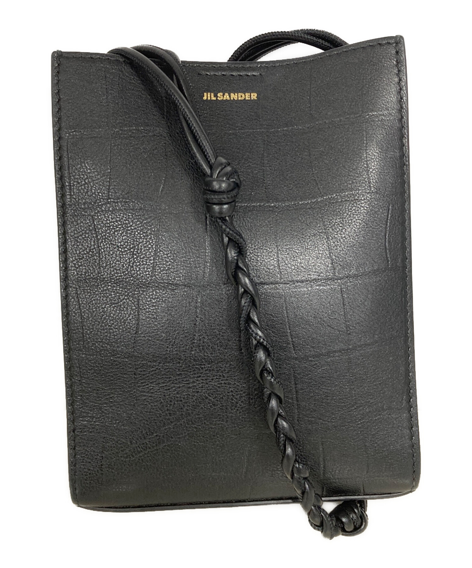 中古・古着通販】JIL SANDER (ジルサンダー) TANGLE SM ブラック 中古・古着通販】JIL SANDER (ジルサンダー) TANGLE SM ブラック