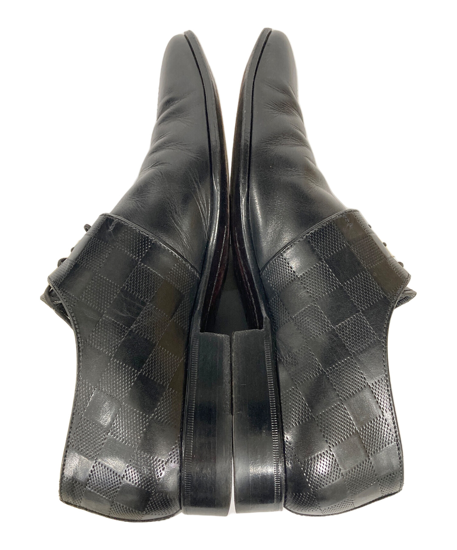 中古・古着通販】LOUIS VUITTON (ルイ ヴィトン) ダミエレザーシューズ