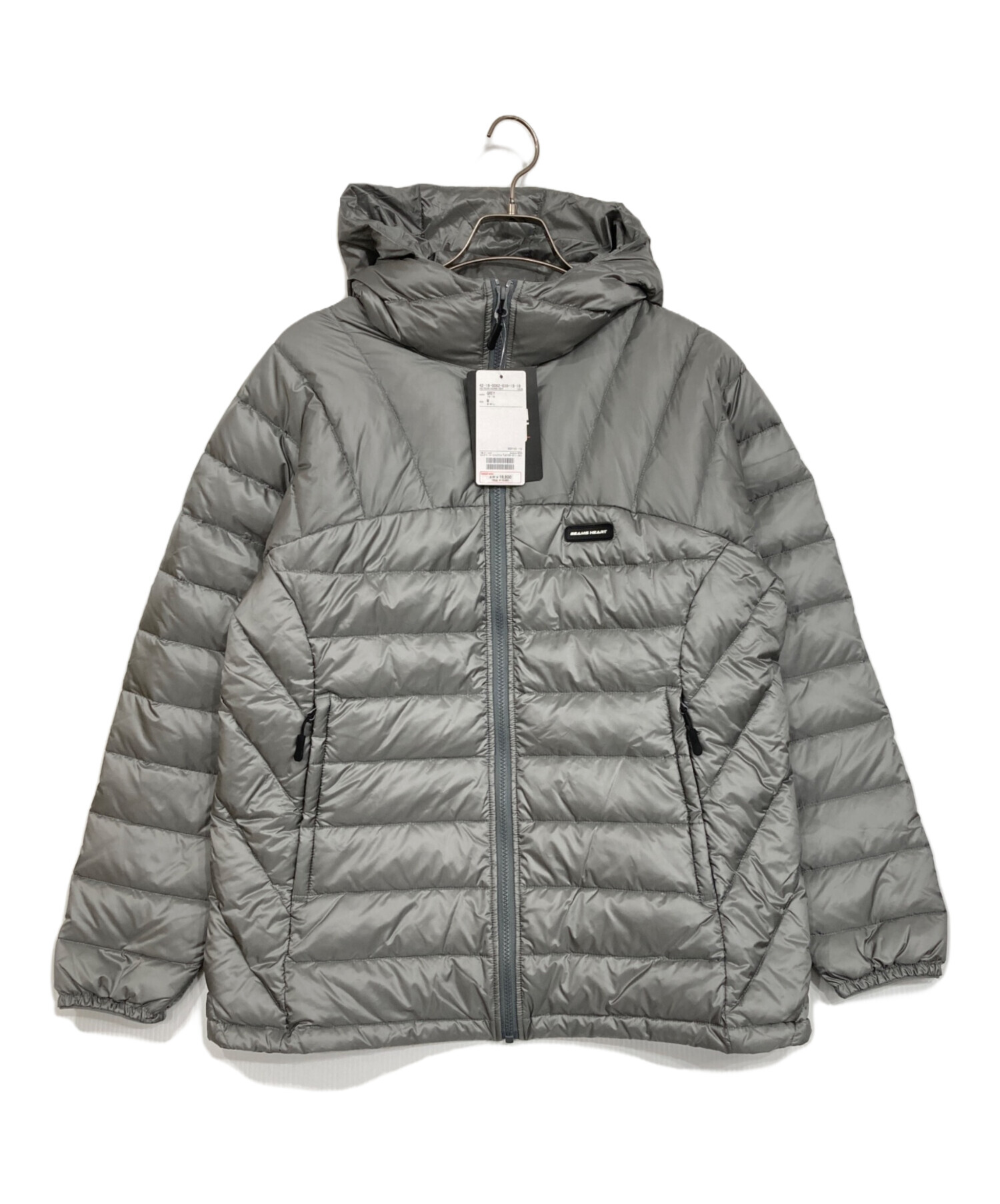 BEAMS HEART｜リバーシブル フード付き ダウン ジャケット（S,M) 25AW 