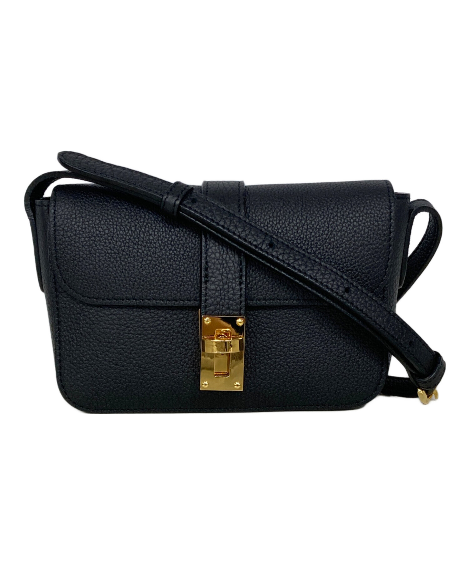 未使用✨ナガタニ レザー　2way ハンドバッグ　ショルダーバッグ ブラック 中古・古着通販】NAGATANI (ナガタニ) ショルダーバッグ ブラック