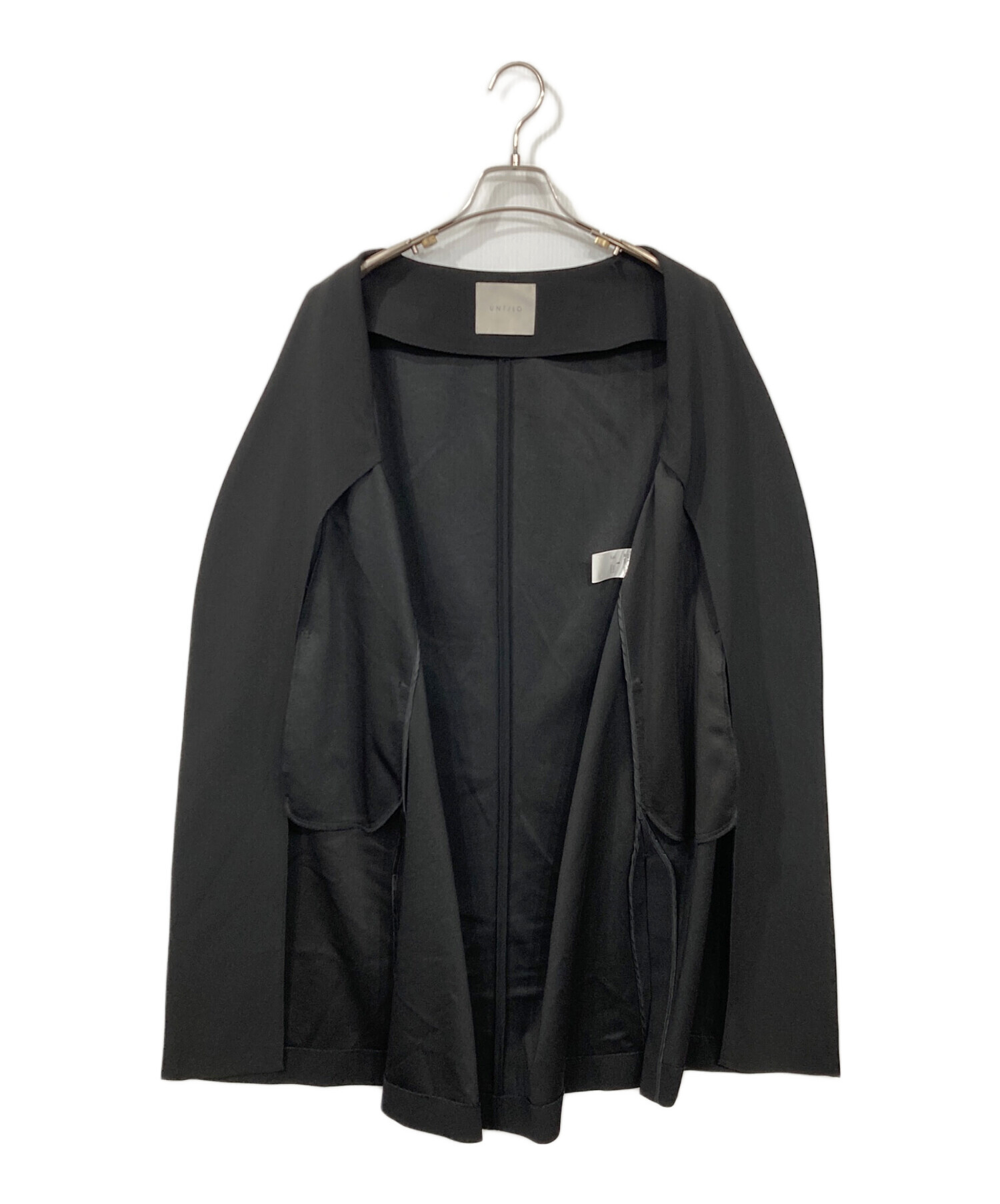 UNF/LO アンフィーロ ロングジレ ブラック 中古・古着通販】UNF/LO (アンフィーロ) ロングジレ ブラック サイズ:M