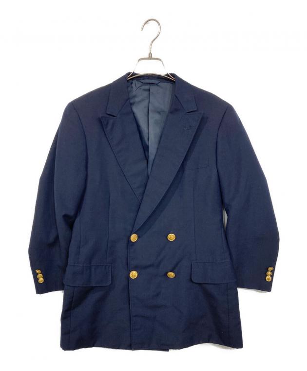 【未使用級】ニューヨーカー　紺ブレ　金ボタン　日本製　L　AB5　ビジカジ 中古・古着通販】NEWYORKER (ニューヨーカー) 金ボタンブレザー
