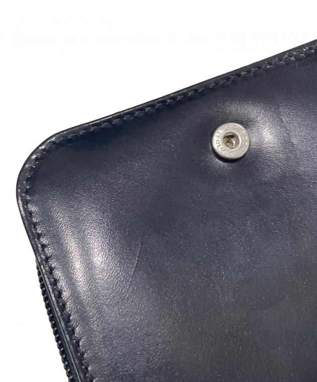 中古・古着通販】PRADA (プラダ) 2つ折り財布 ブラック｜ブランド