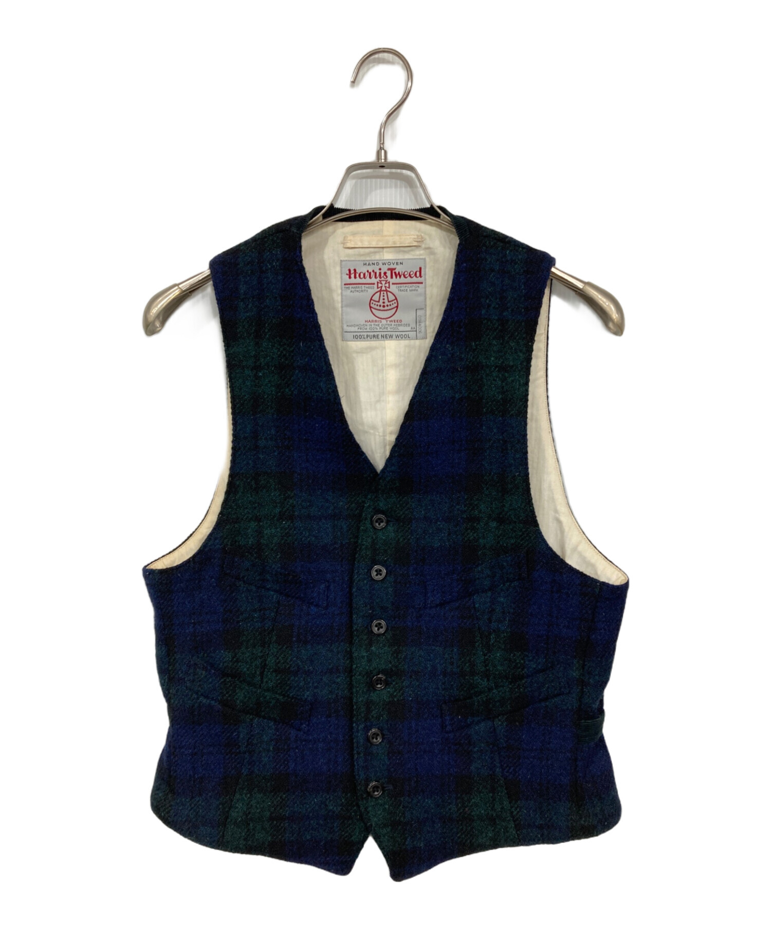 ハリスツイード ビームス　ベスト BEAMS PLUS（ビームス プラス）Waistcoat Harris Tweed（トップス