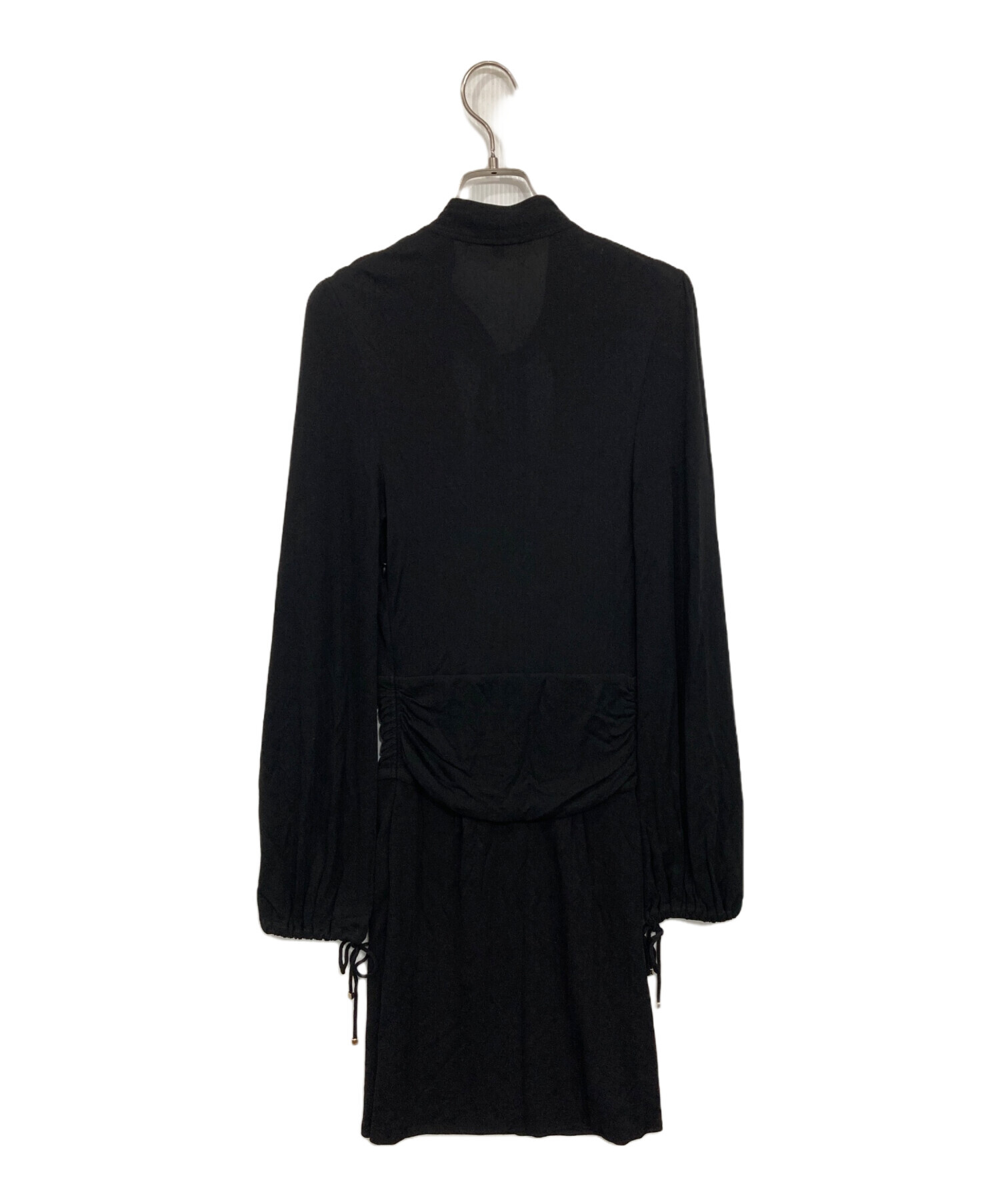 中古・古着通販】GUCCI (グッチ) ディープVカットワンピース ブラック