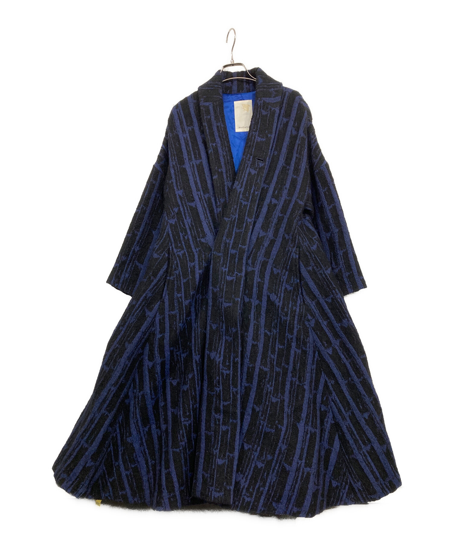 中古・古着通販】matohu (マトフ) 着物風コート ブラック サイズ:M 