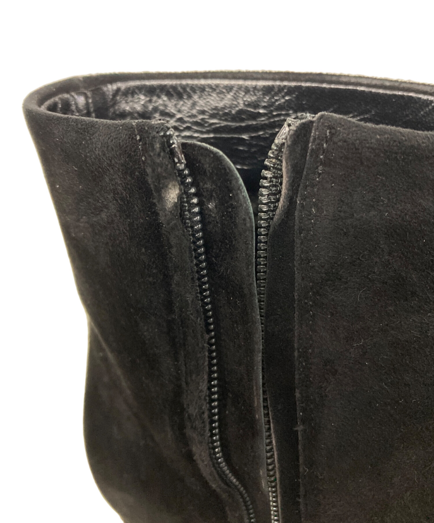 【新品未使用】miu miu ブーティ サイズ35.5 中古・古着通販】MIU MIU (ミュウミュウ) ブーティ ブラック サイズ:36