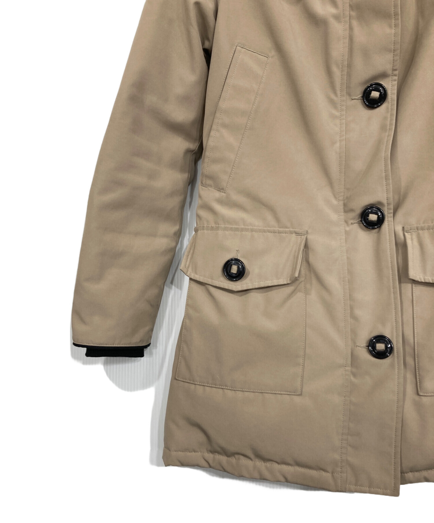 中古・古着通販】CANADA GOOSE (カナダグース) BRONTE ベージュ サイズ