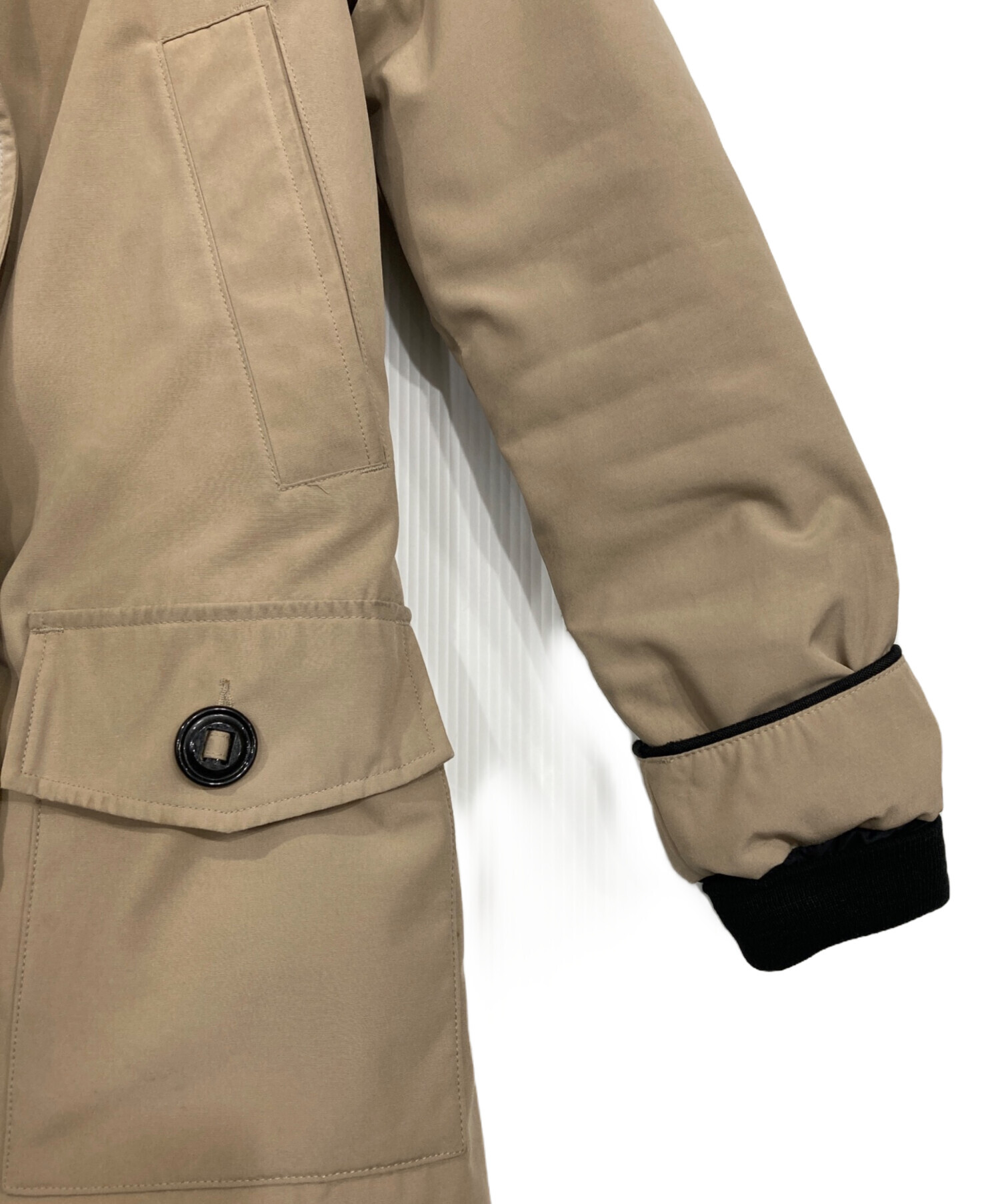 中古・古着通販】CANADA GOOSE (カナダグース) BRONTE ベージュ サイズ