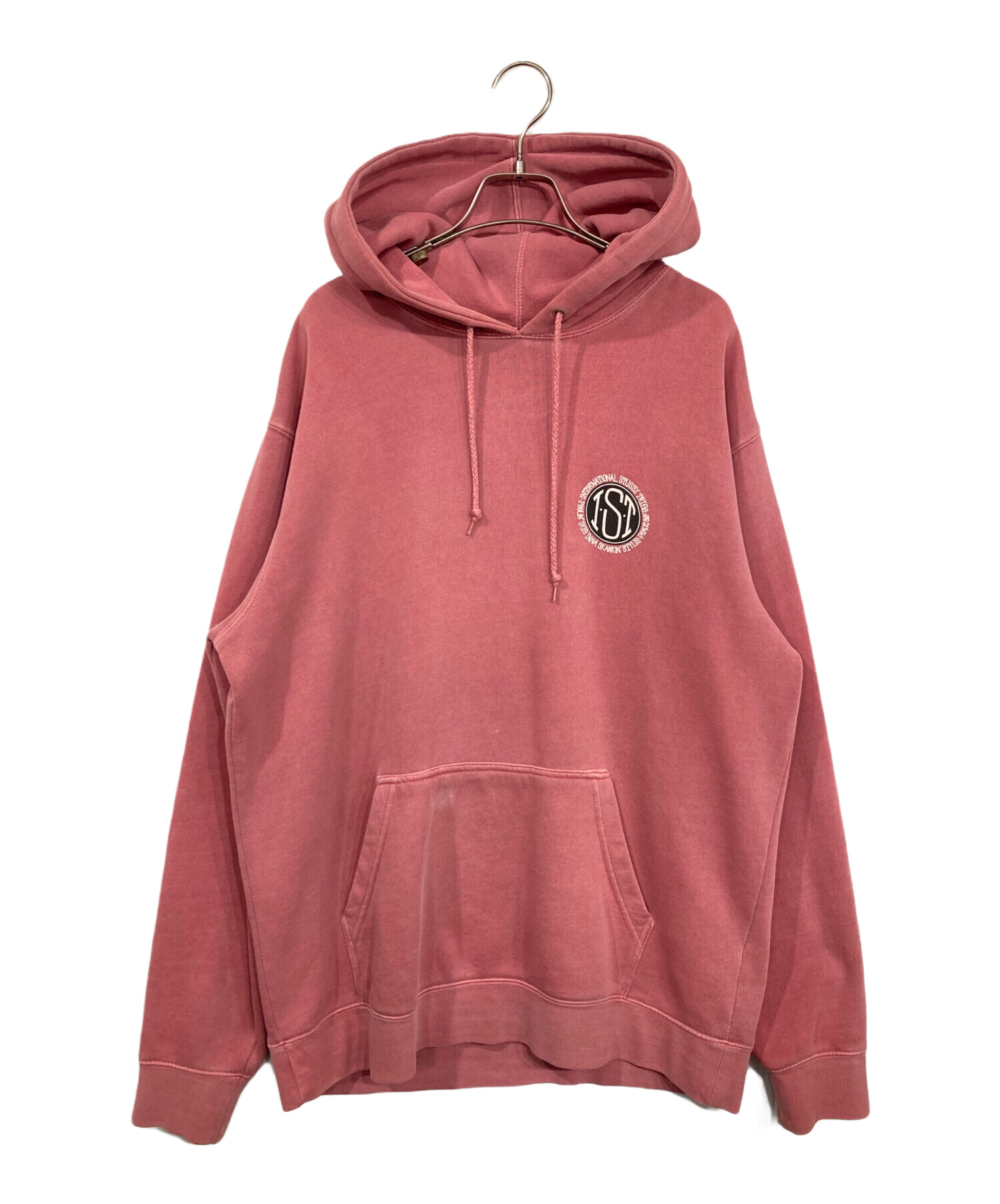 stussy ステューシー 00s 両面プリント パーカー USA製 Stussy 両面プリント パーカー L ロゴ サーモンピンク 【公式通販】