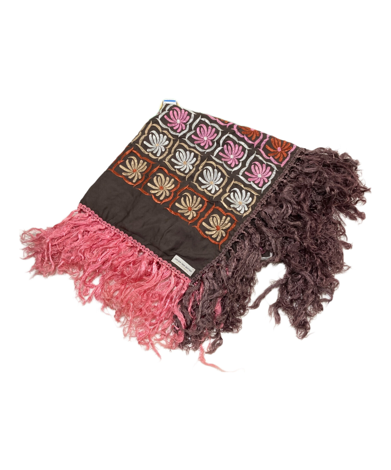 レア Dries Van Noten ファー ストール ドリスヴァンノッテン 中古・古着通販】DRIES VAN NOTEN (ドリスヴァンノッテン) 刺繍