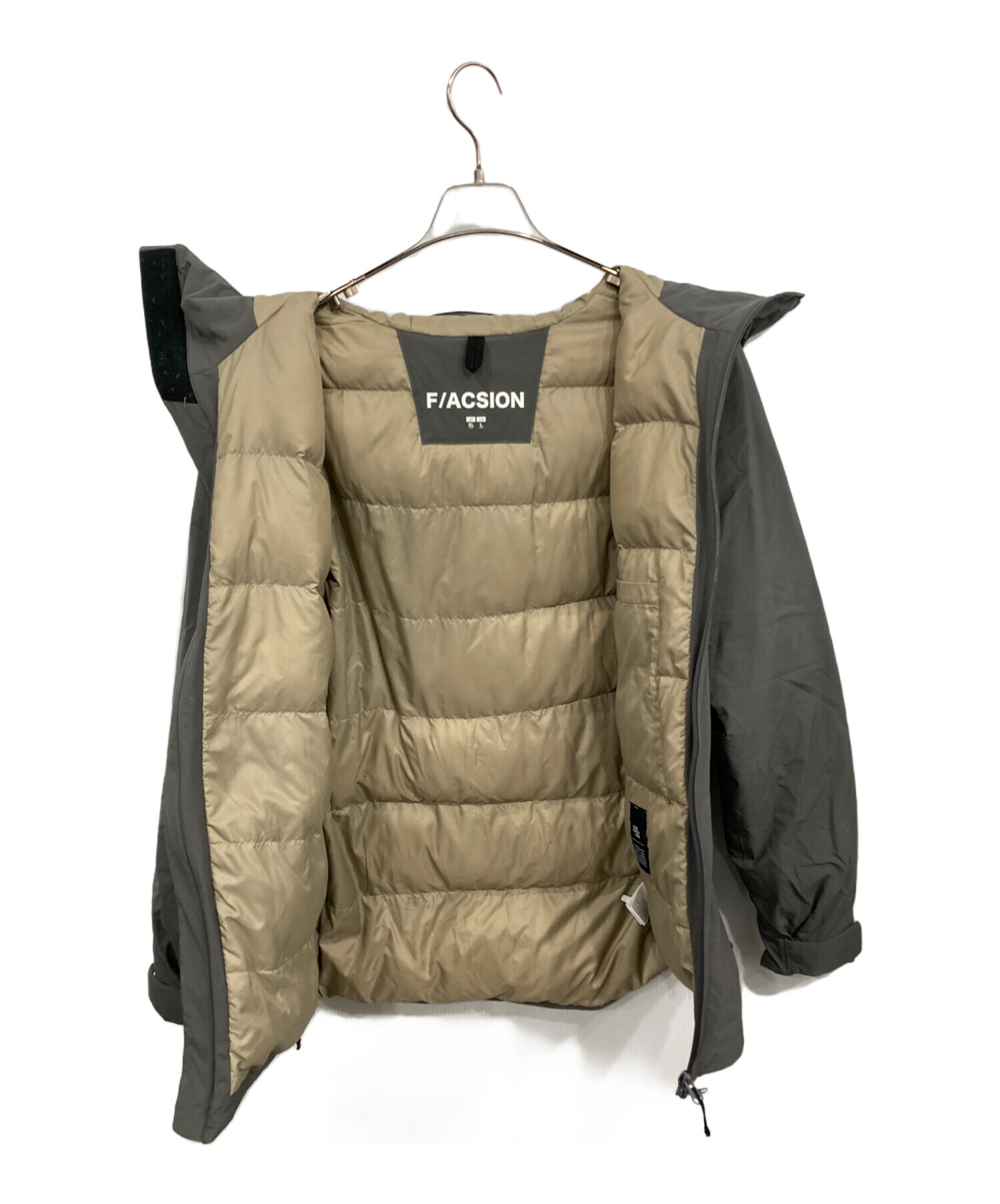 中古・古着通販】F/ACSION (ファクション) YUKIZURI DAWN JAKET ダウン 
