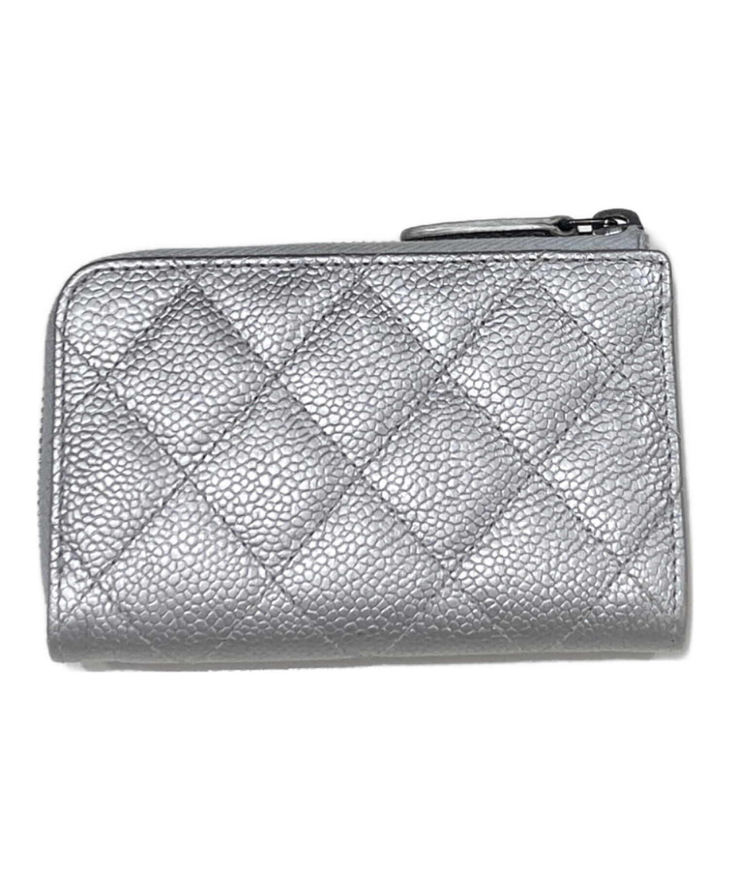 CHANEL ケース　キーリング付 中古・古着通販】CHANEL (シャネル) キーリング付コインケース