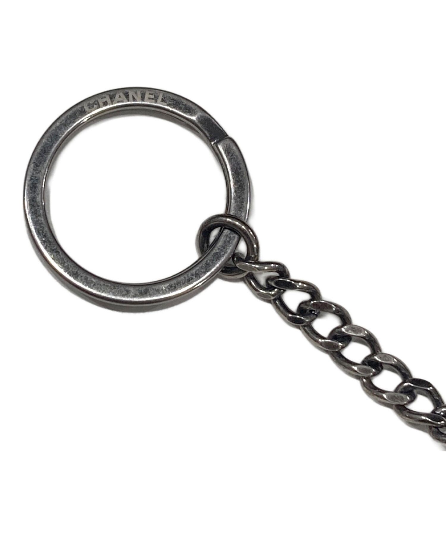 中古・古着通販】CHANEL (シャネル) キーリング付コインケース